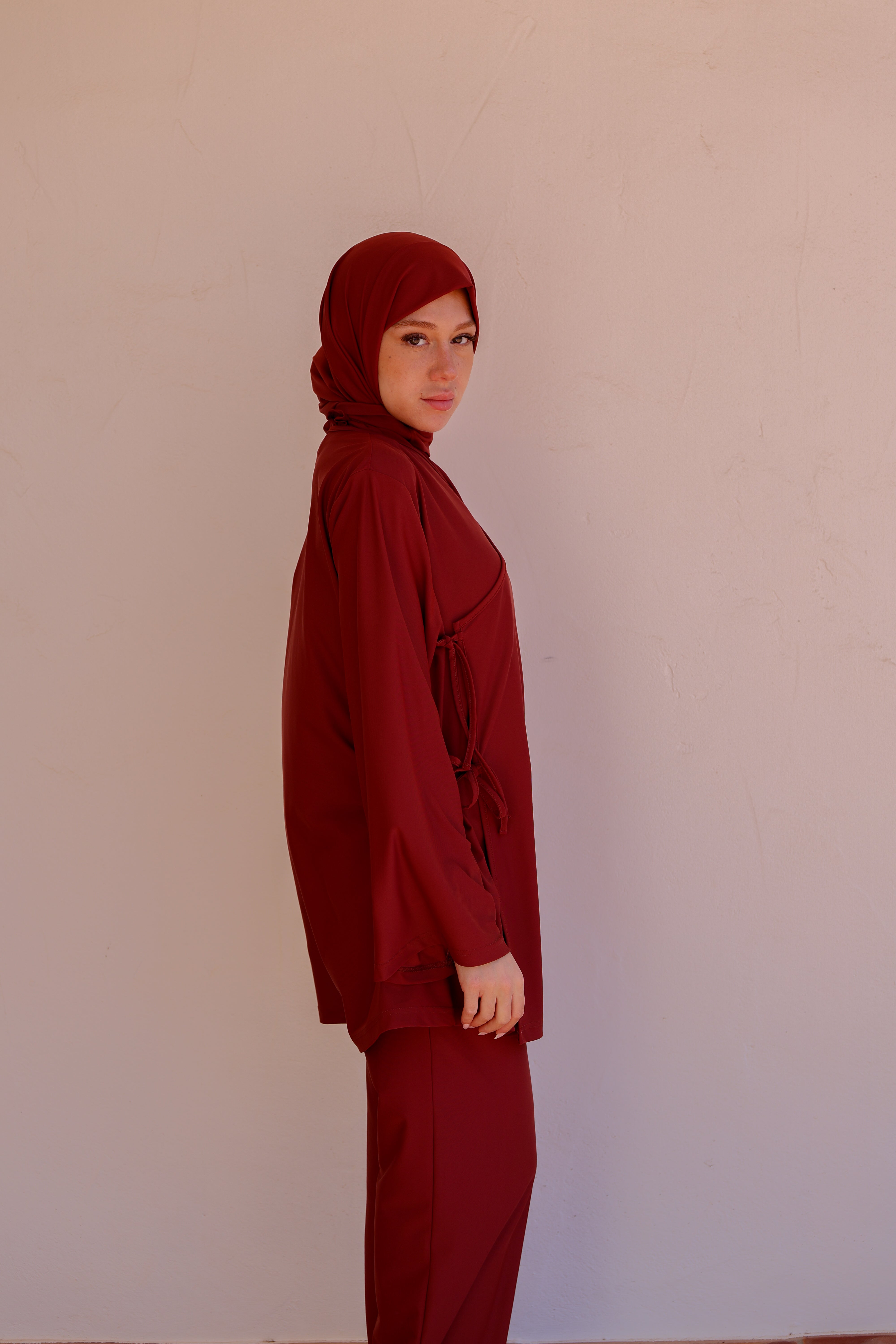 Burkini a noeud - Rust PRÉCOMMANDE (expédition a partir du 3 juin)