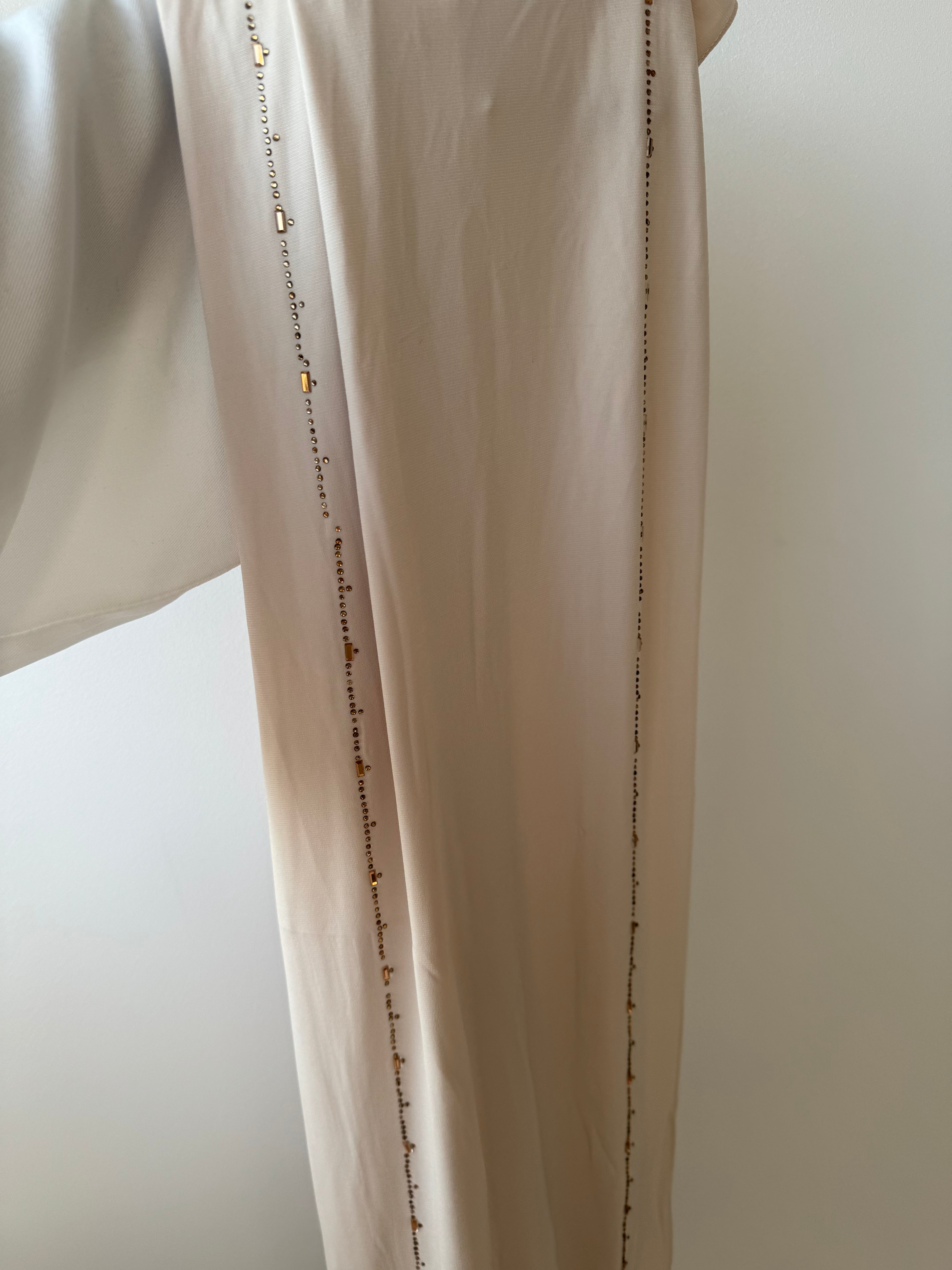 Premium jersey hijab with rhinestones