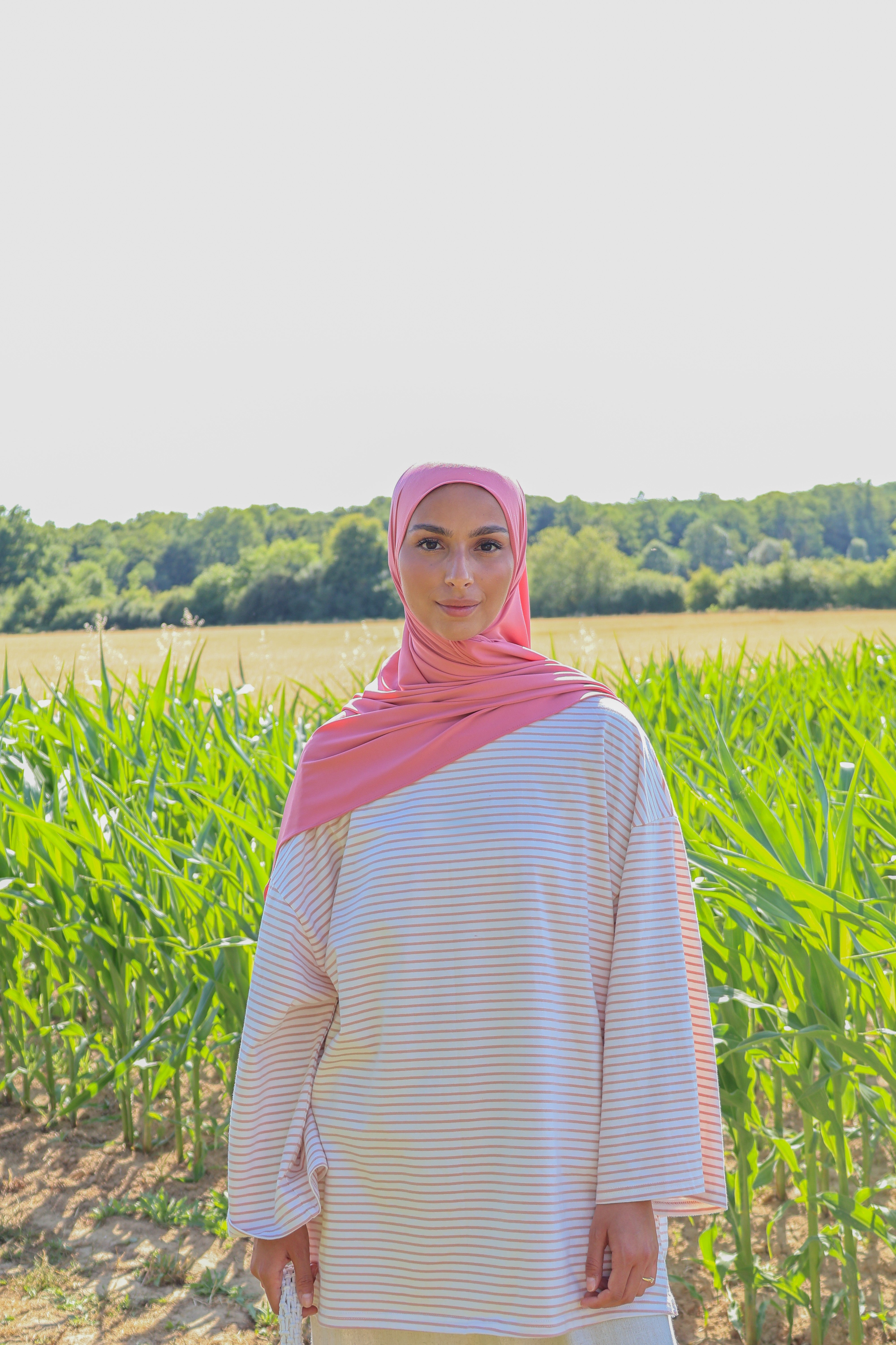 CTV Striped Shirt - Pink