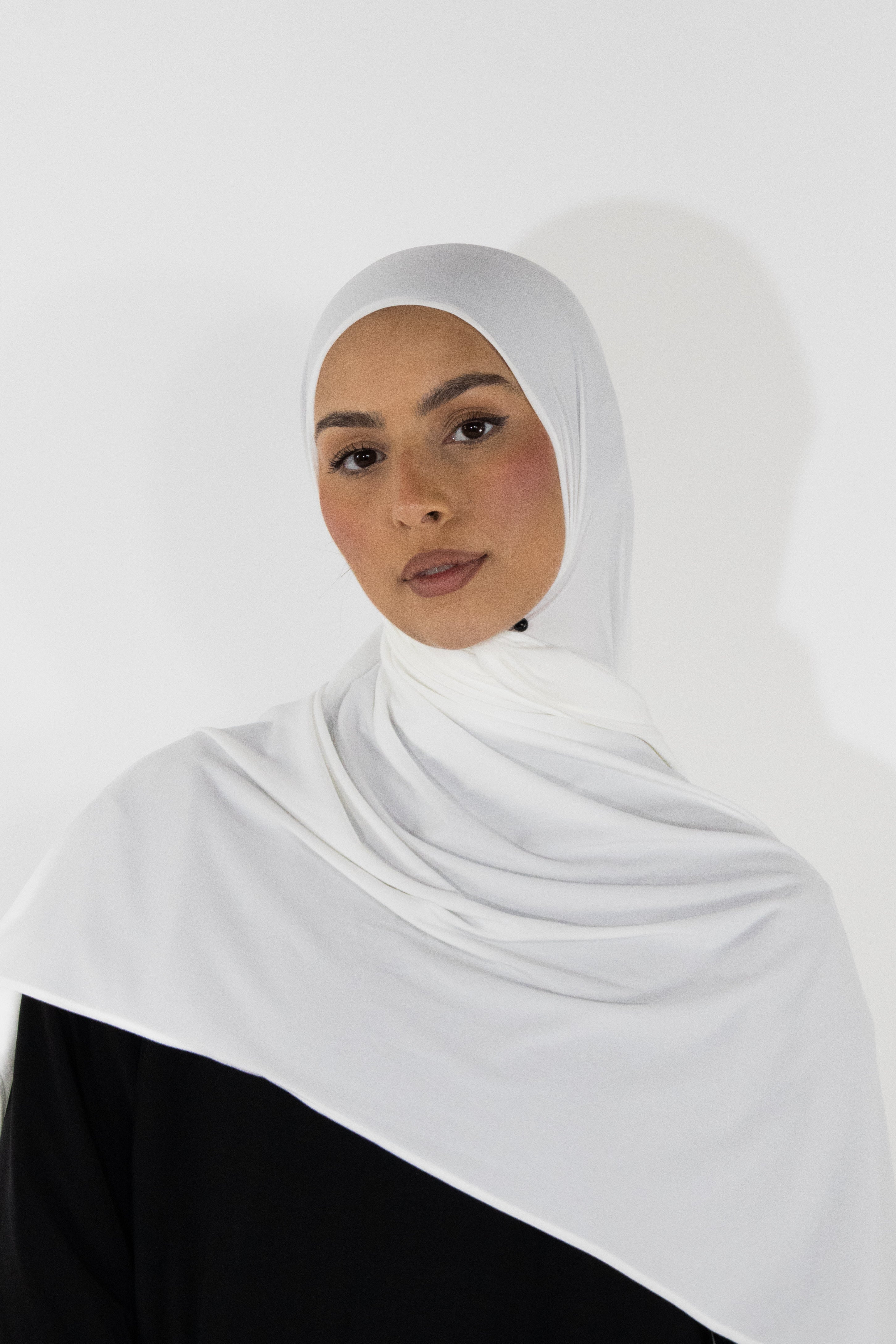 Hijab en jersey premium - Coconut