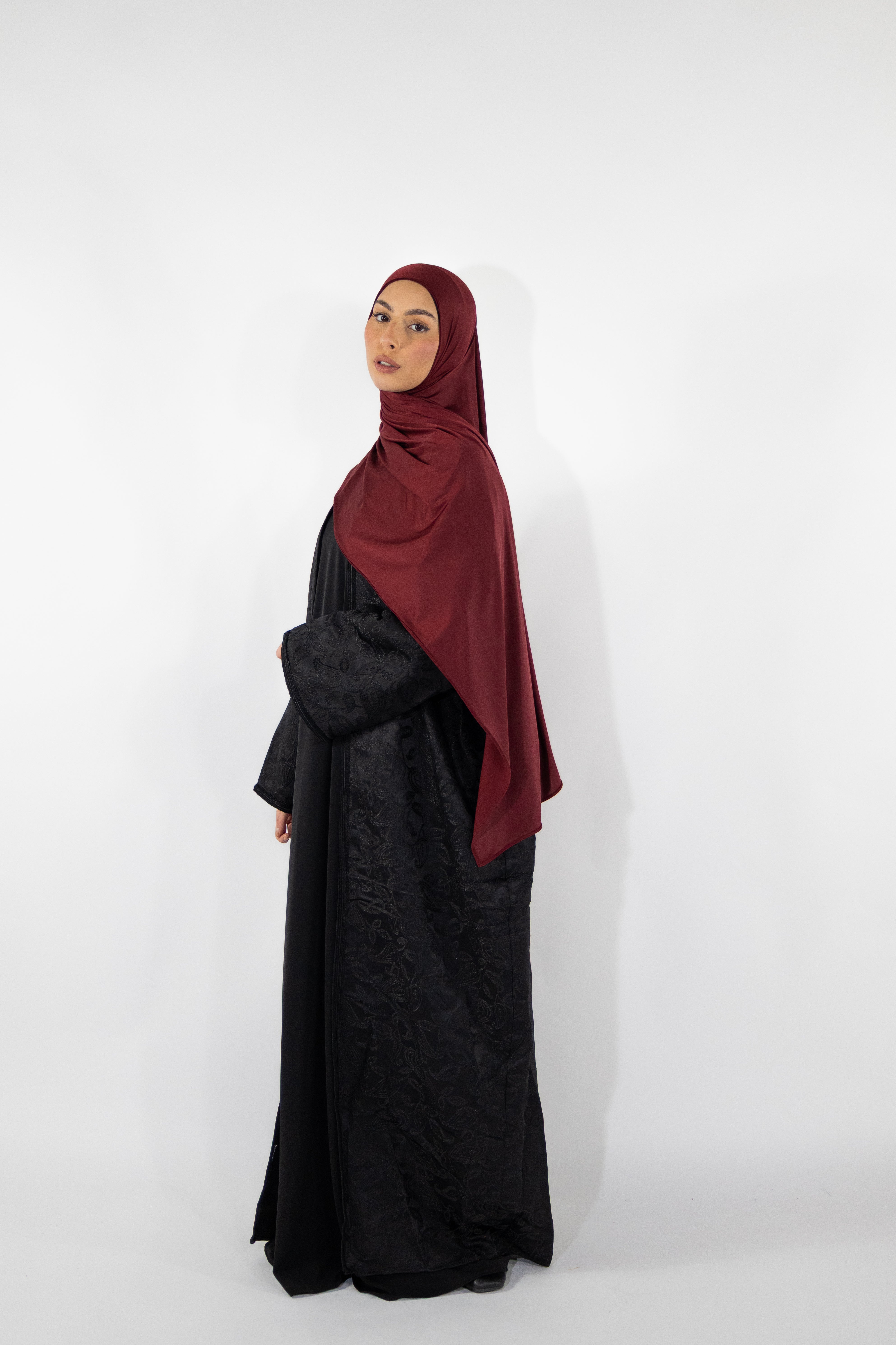 Kimono brocard - Noir