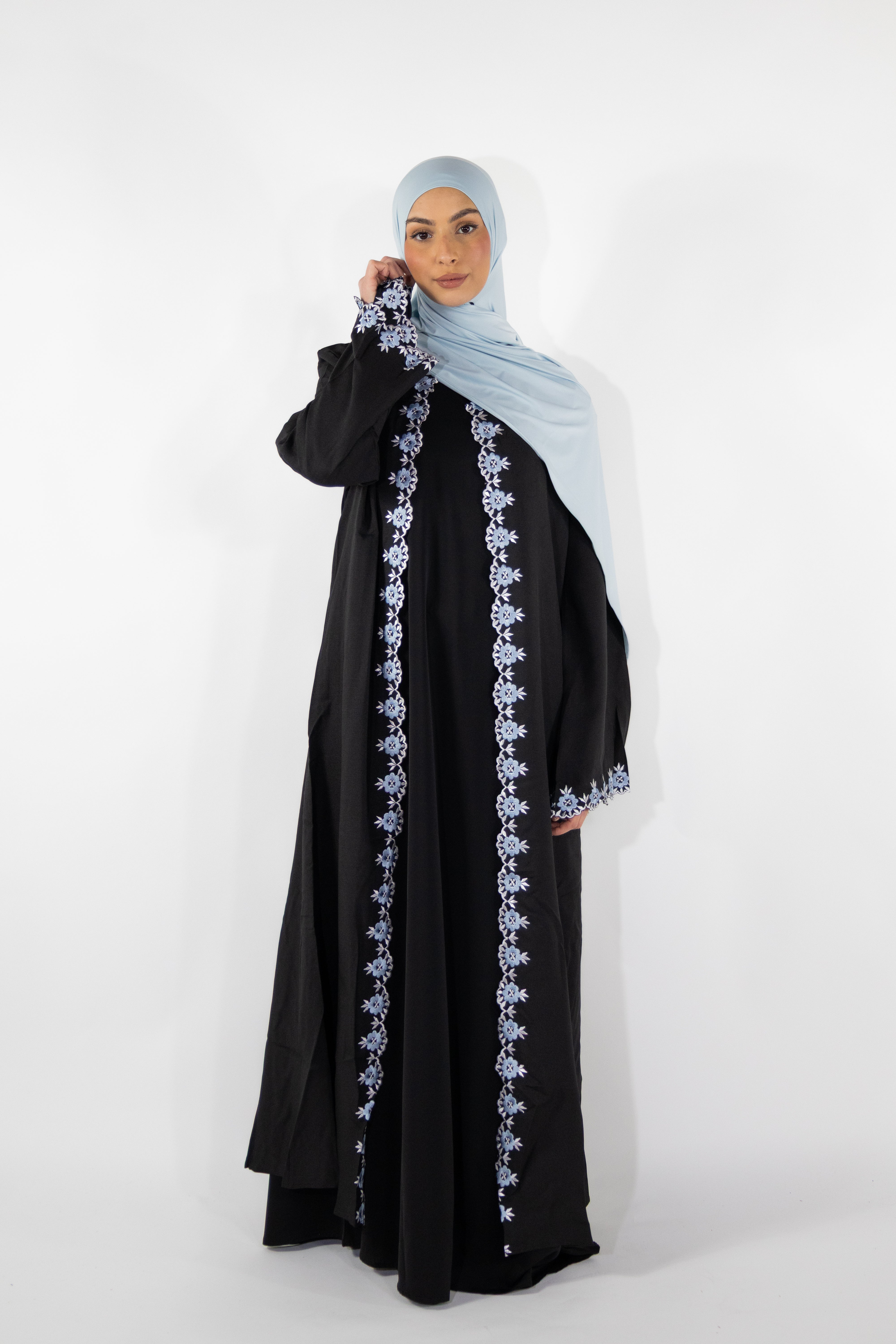 Sous-abaya ajustable - Noire