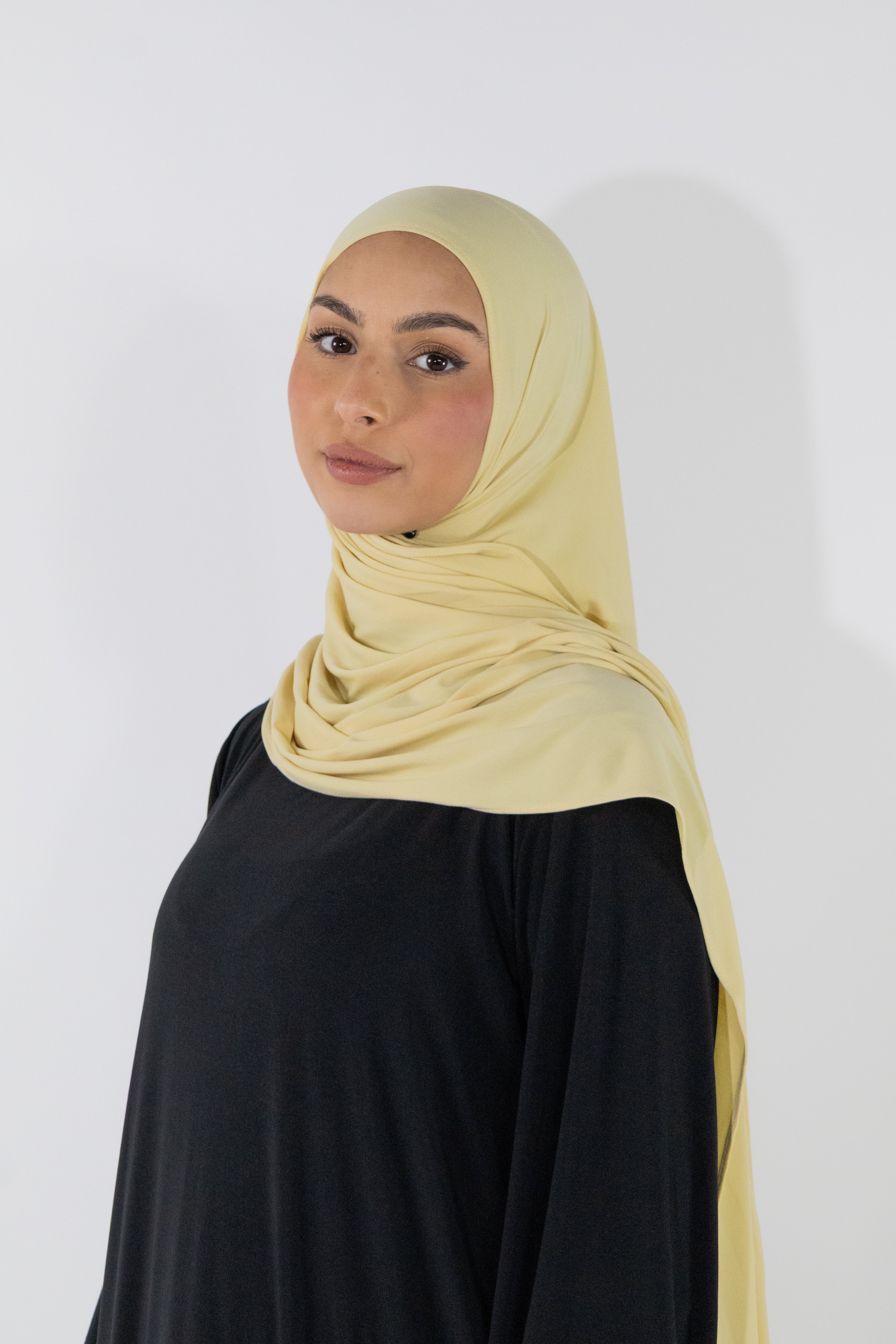 Hijab en jersey premium - Mimosa
