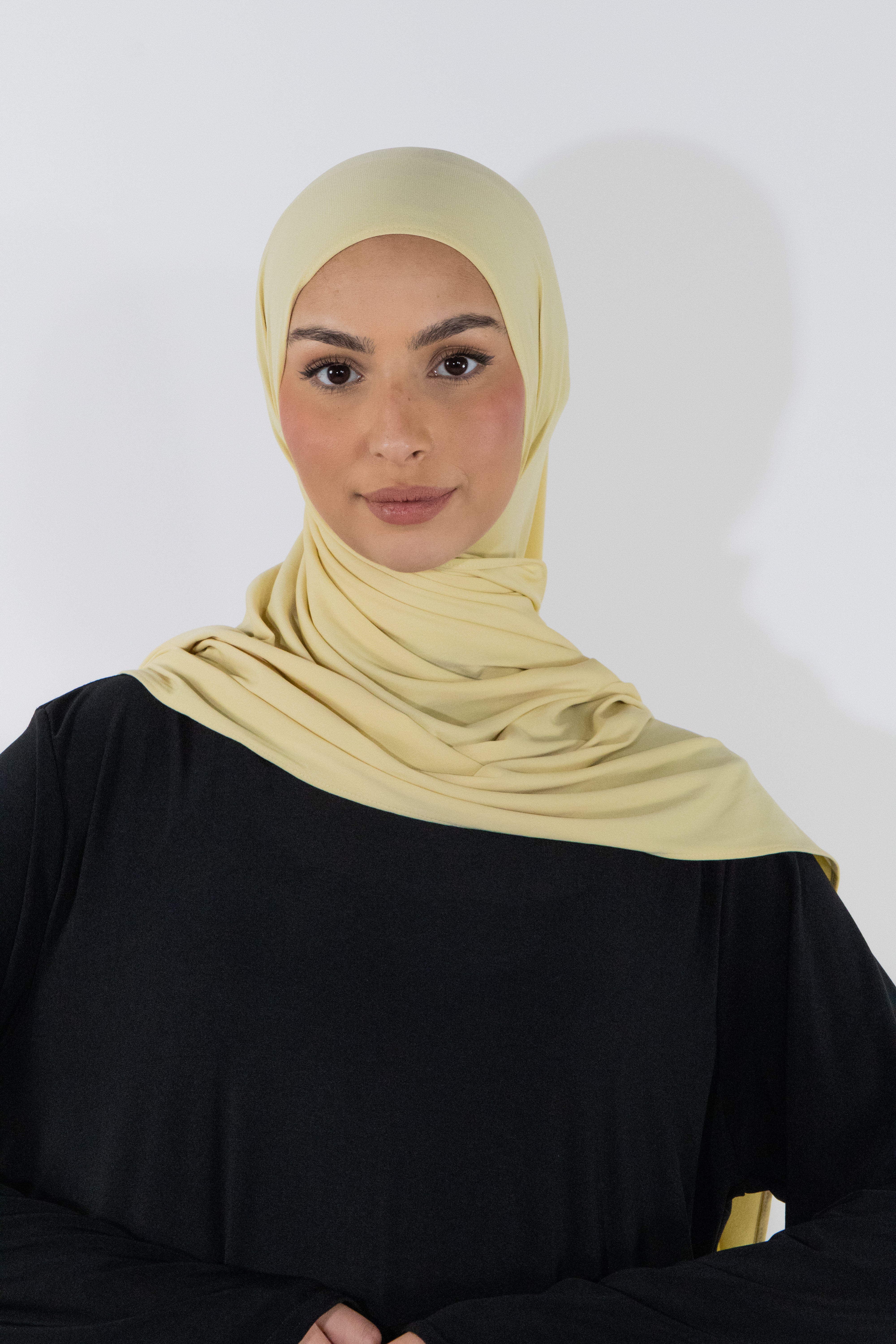 Hijab en jersey premium - Mimosa