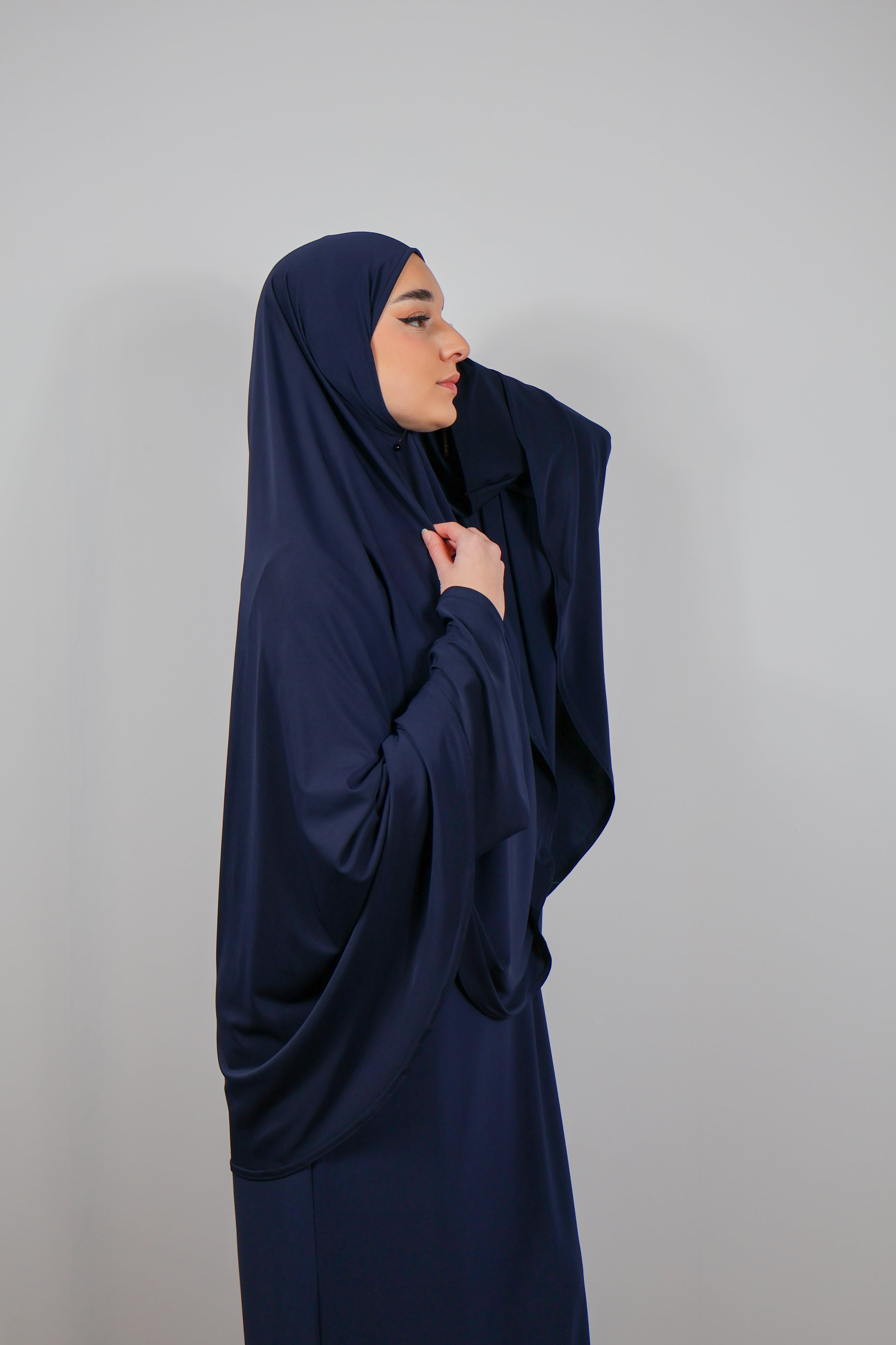 Khimar en jersey premium sans attaches (+couleurs)