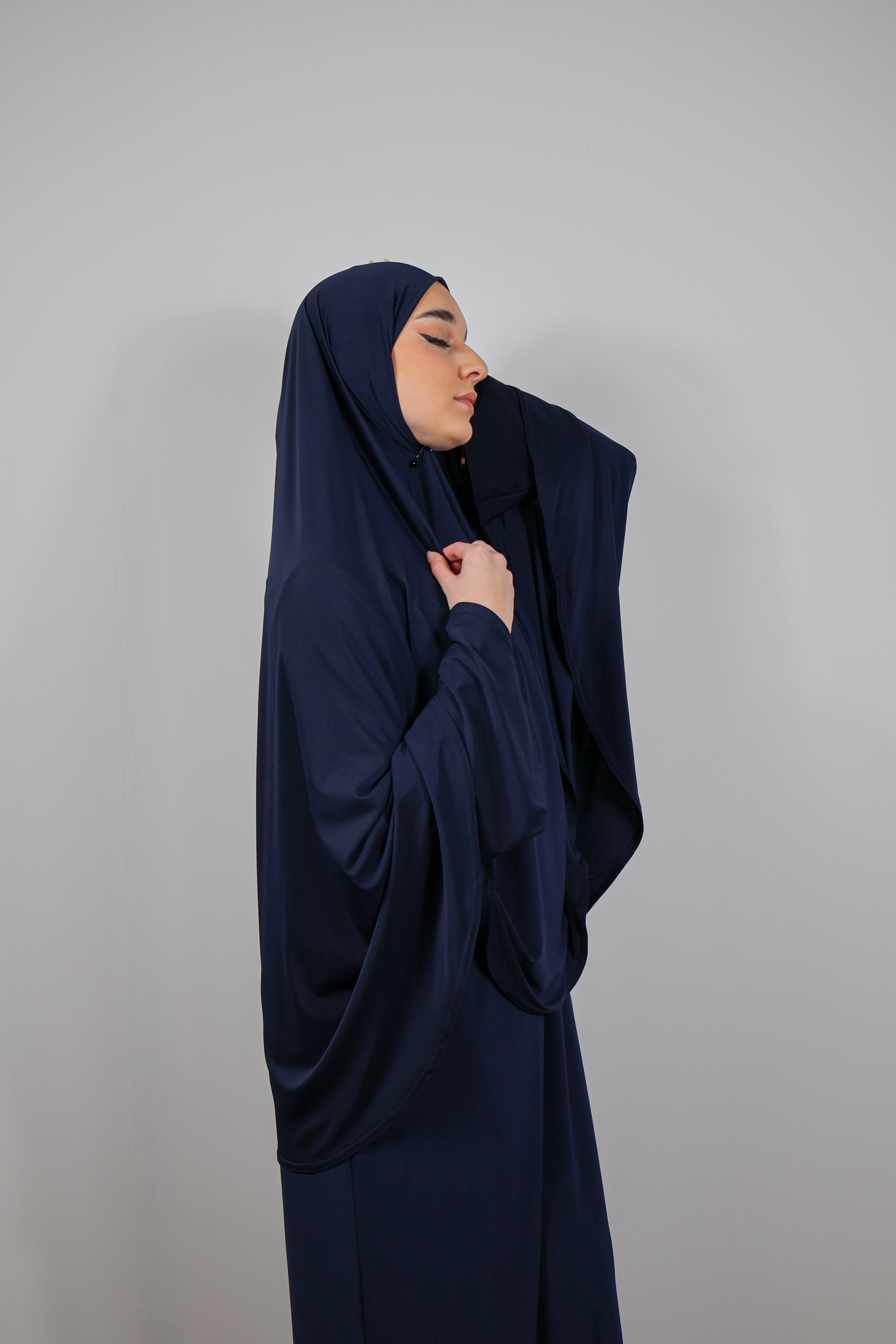 Khimar en jersey premium sans attaches (+couleurs)