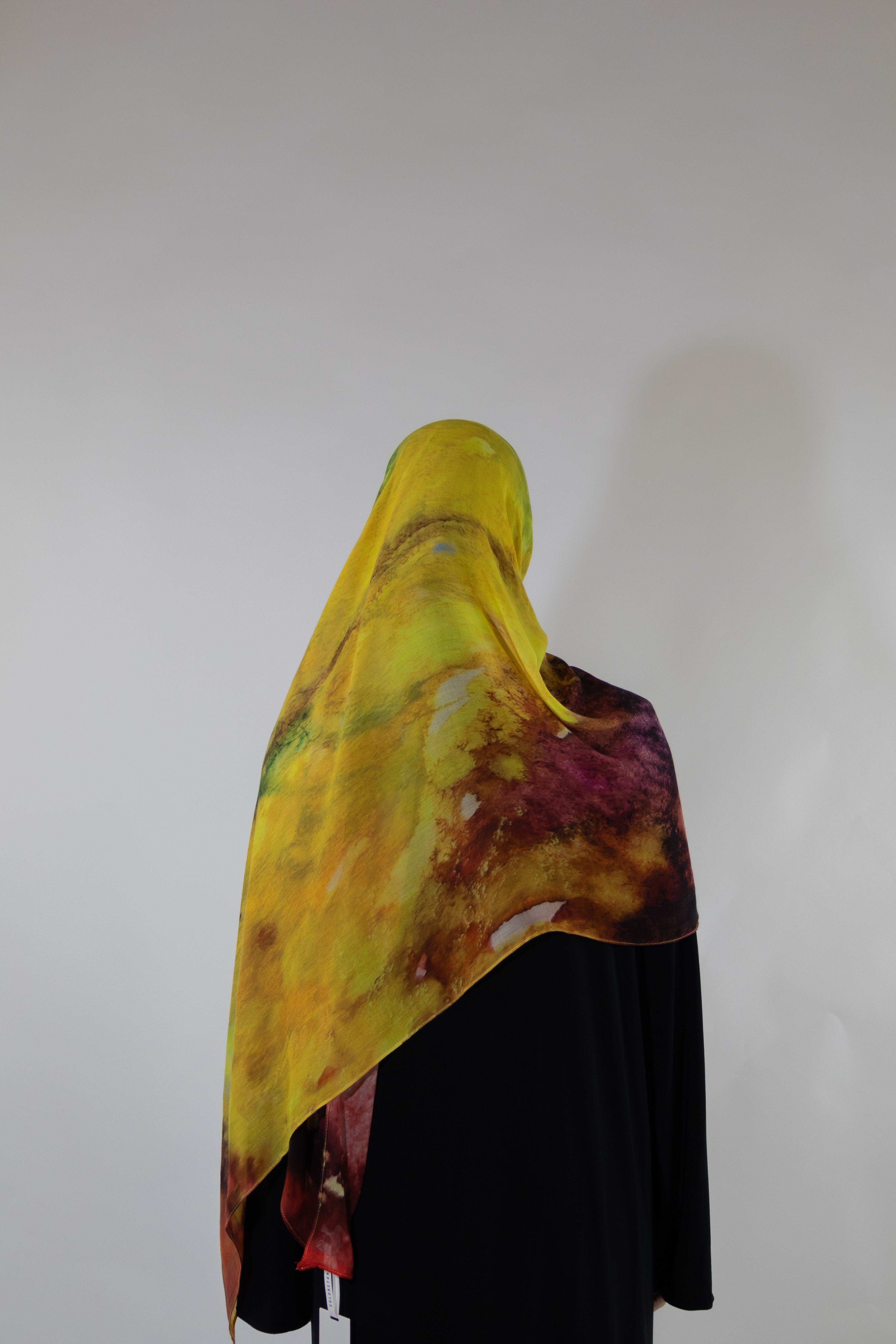 Hijab modal imprimé - Sunset