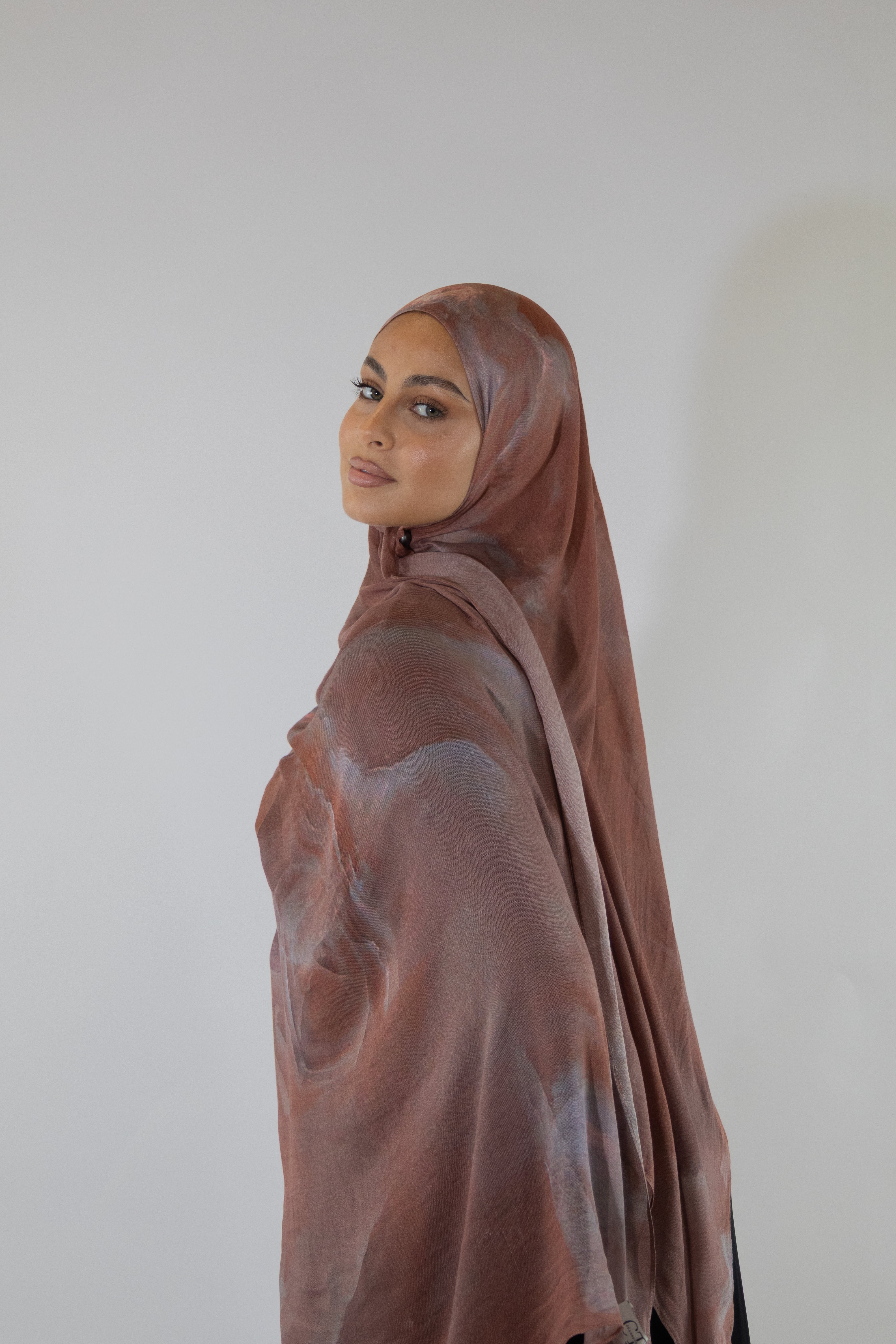Hijab modal imprimé - Petal