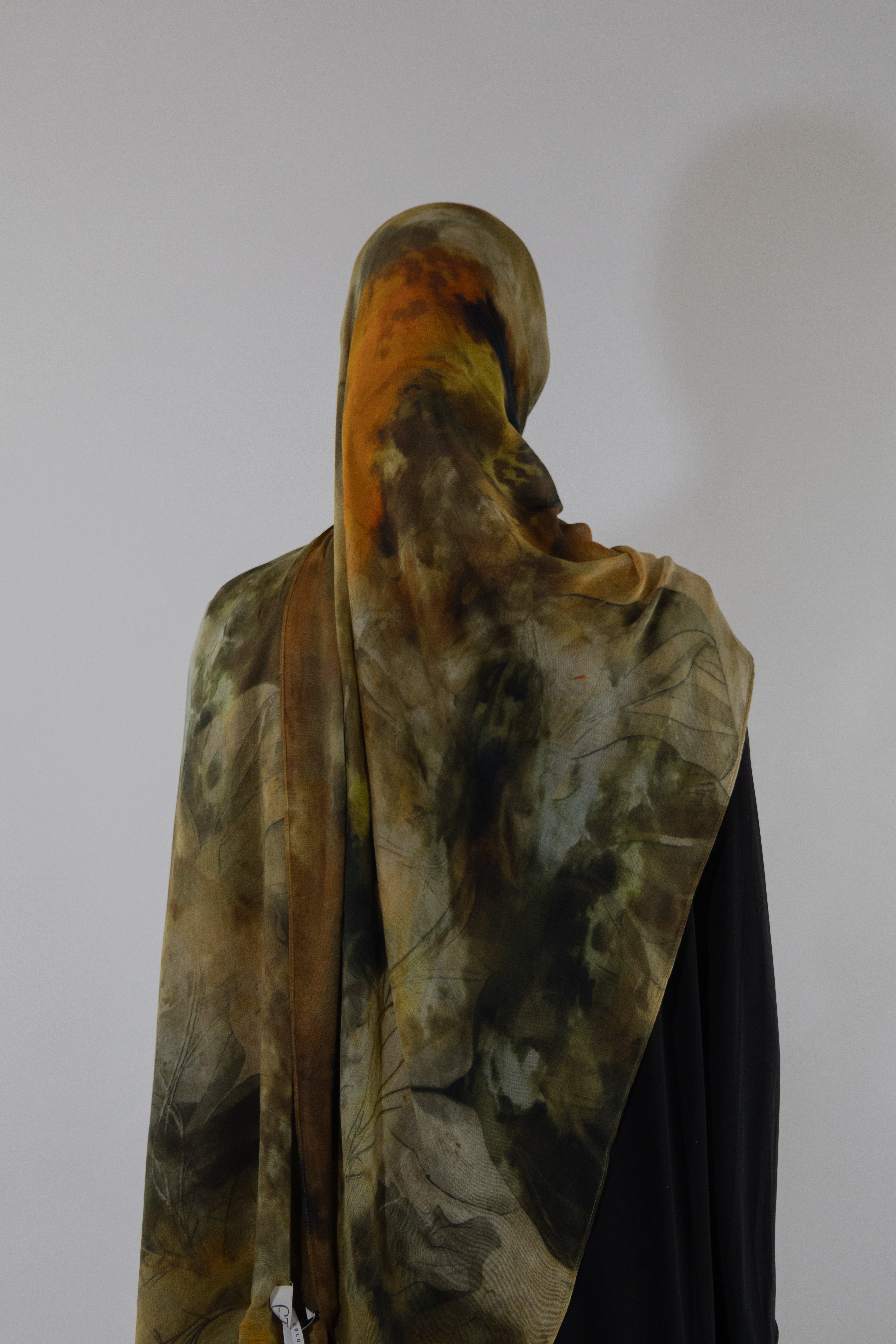 Hijab modal imprimé - Moss