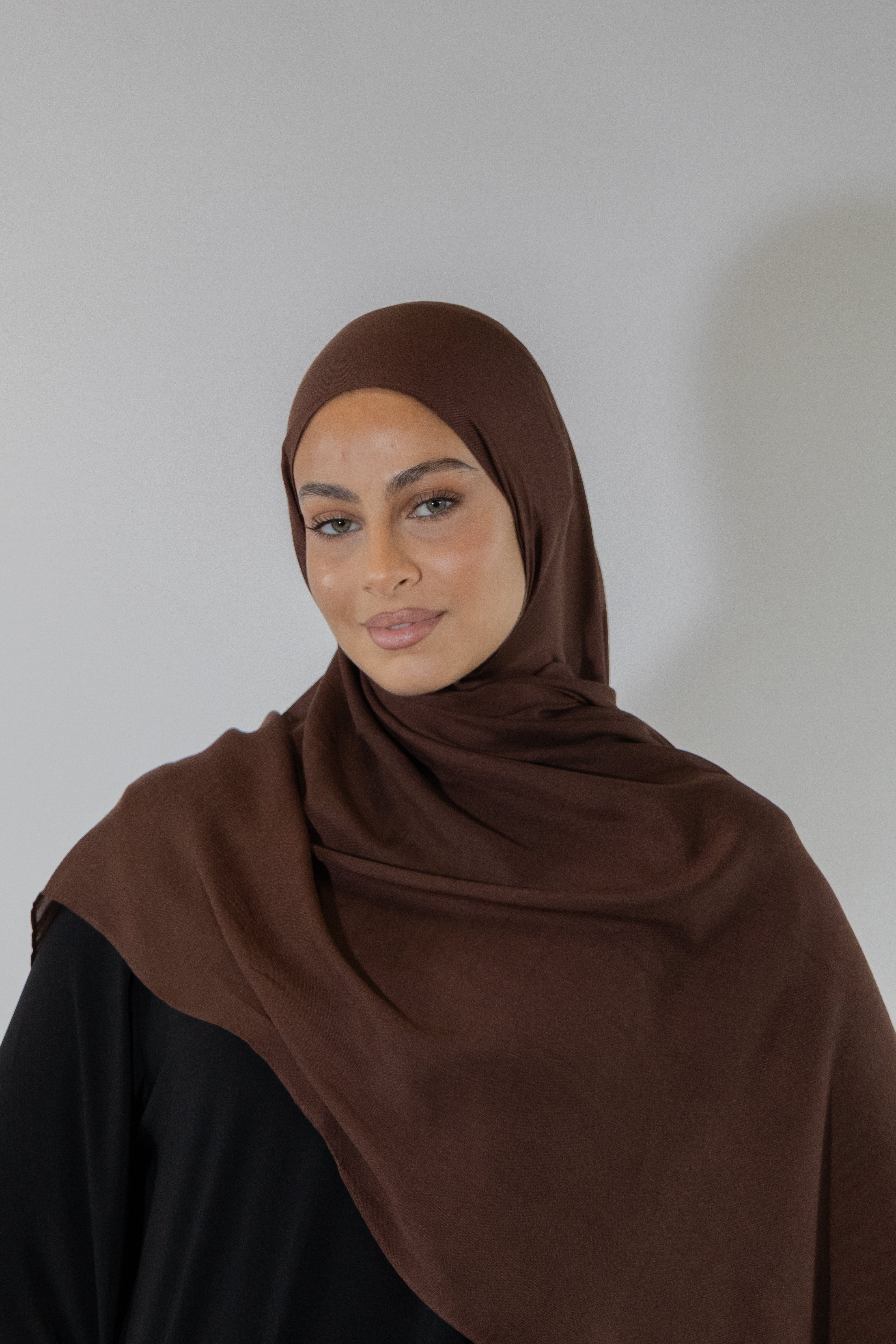 Hijab en modal - Chocolate