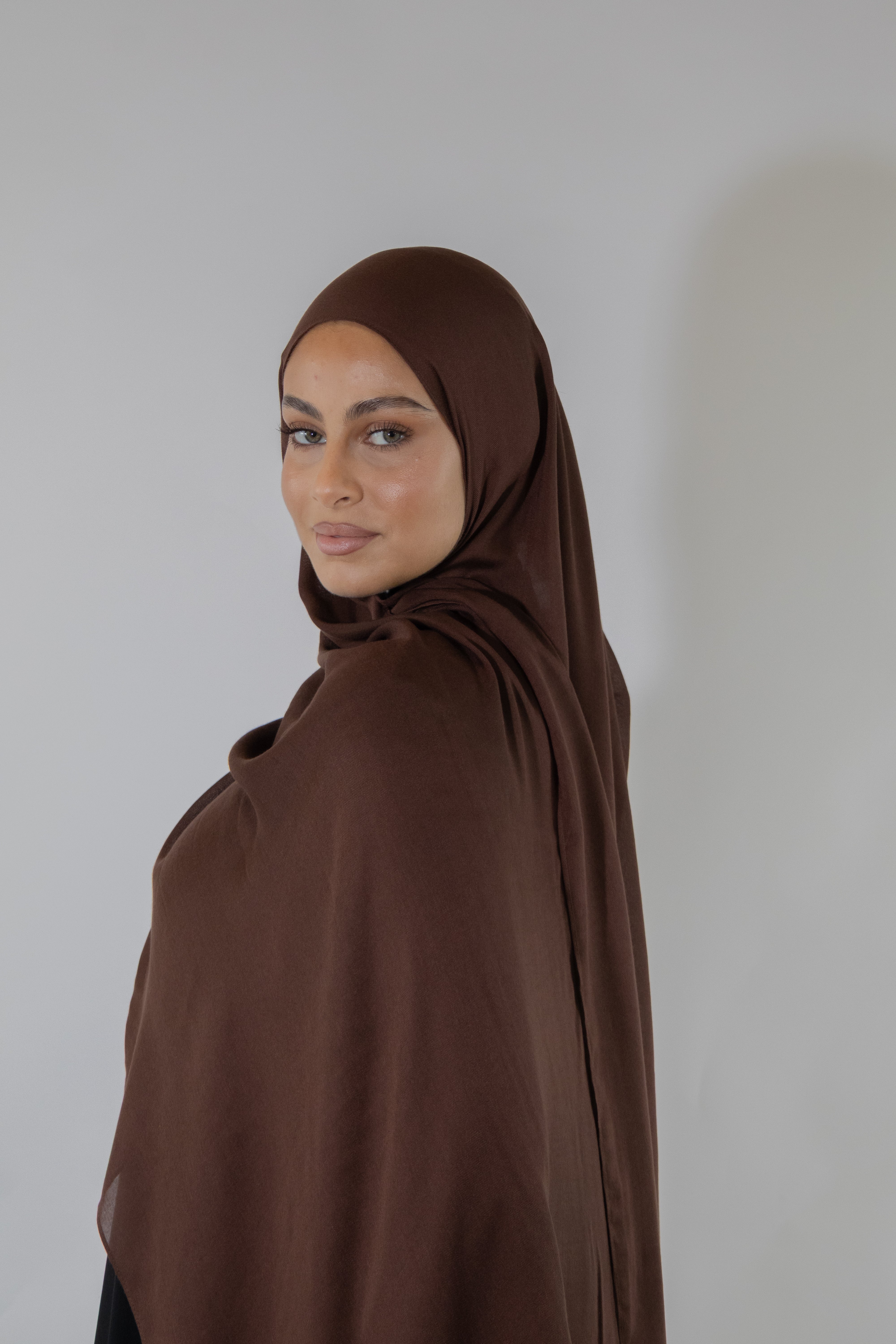 Hijab en modal - Chocolate