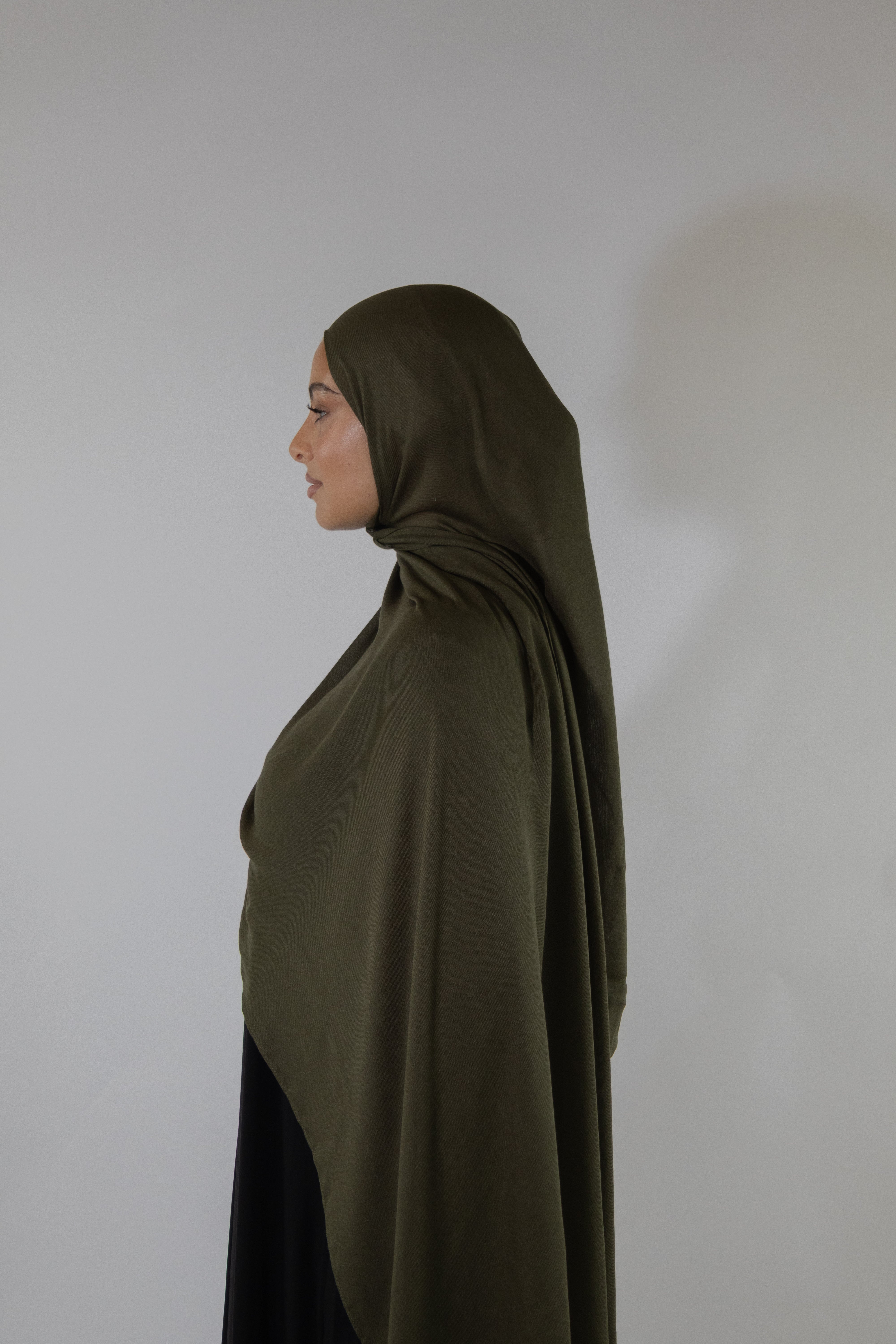 Hijab en modal - Moss