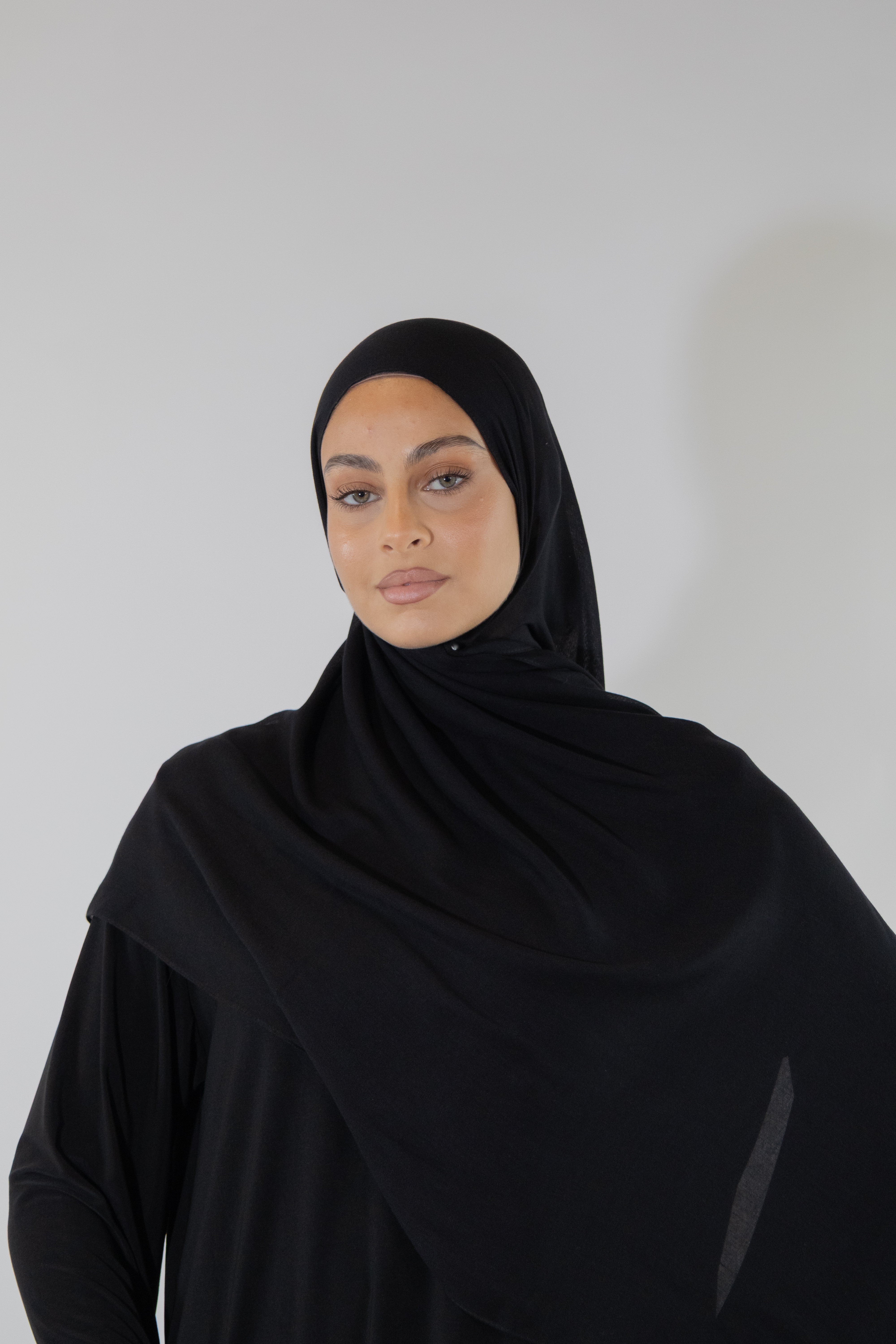 Hijab en modal - Black