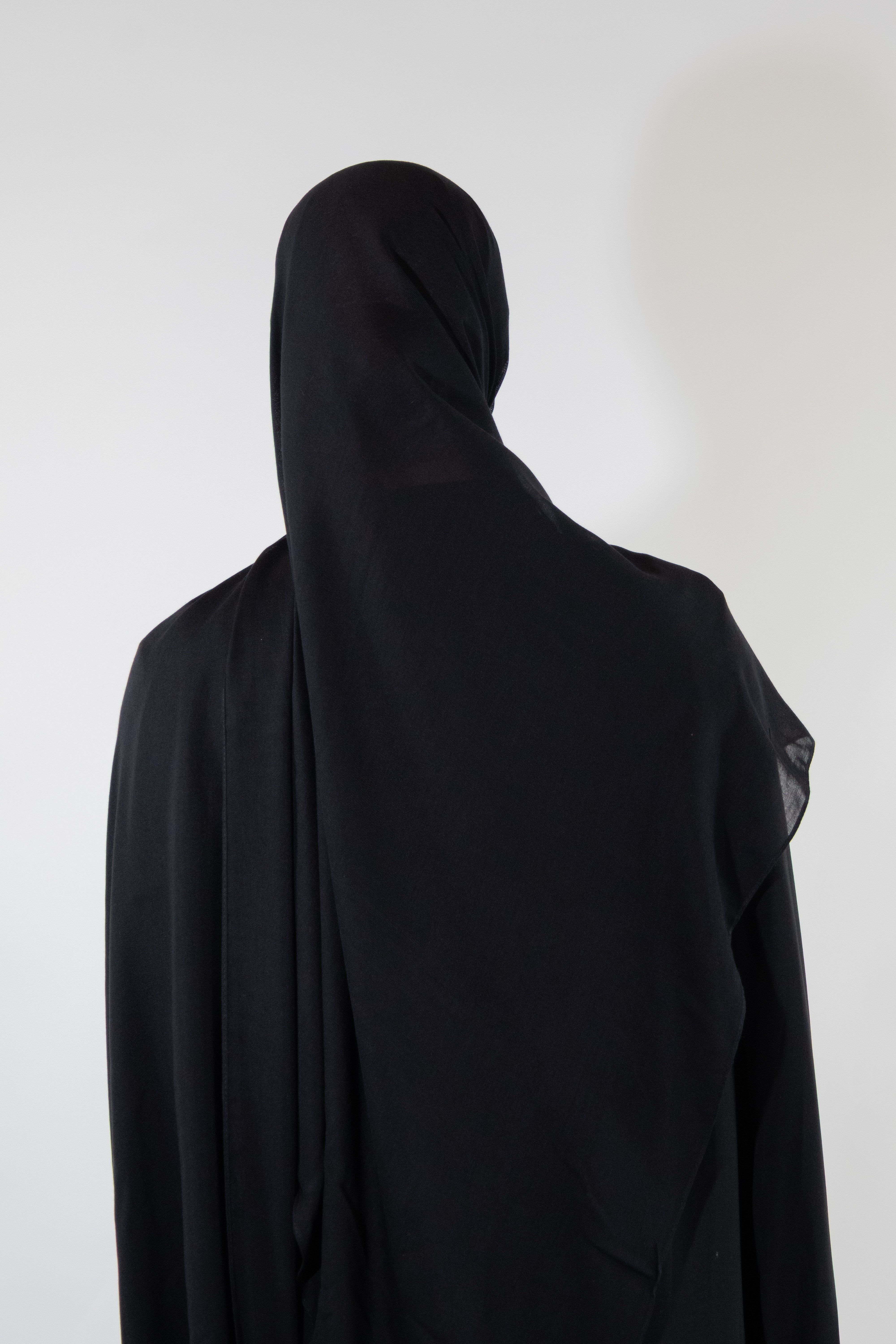 Hijab en modal - Black
