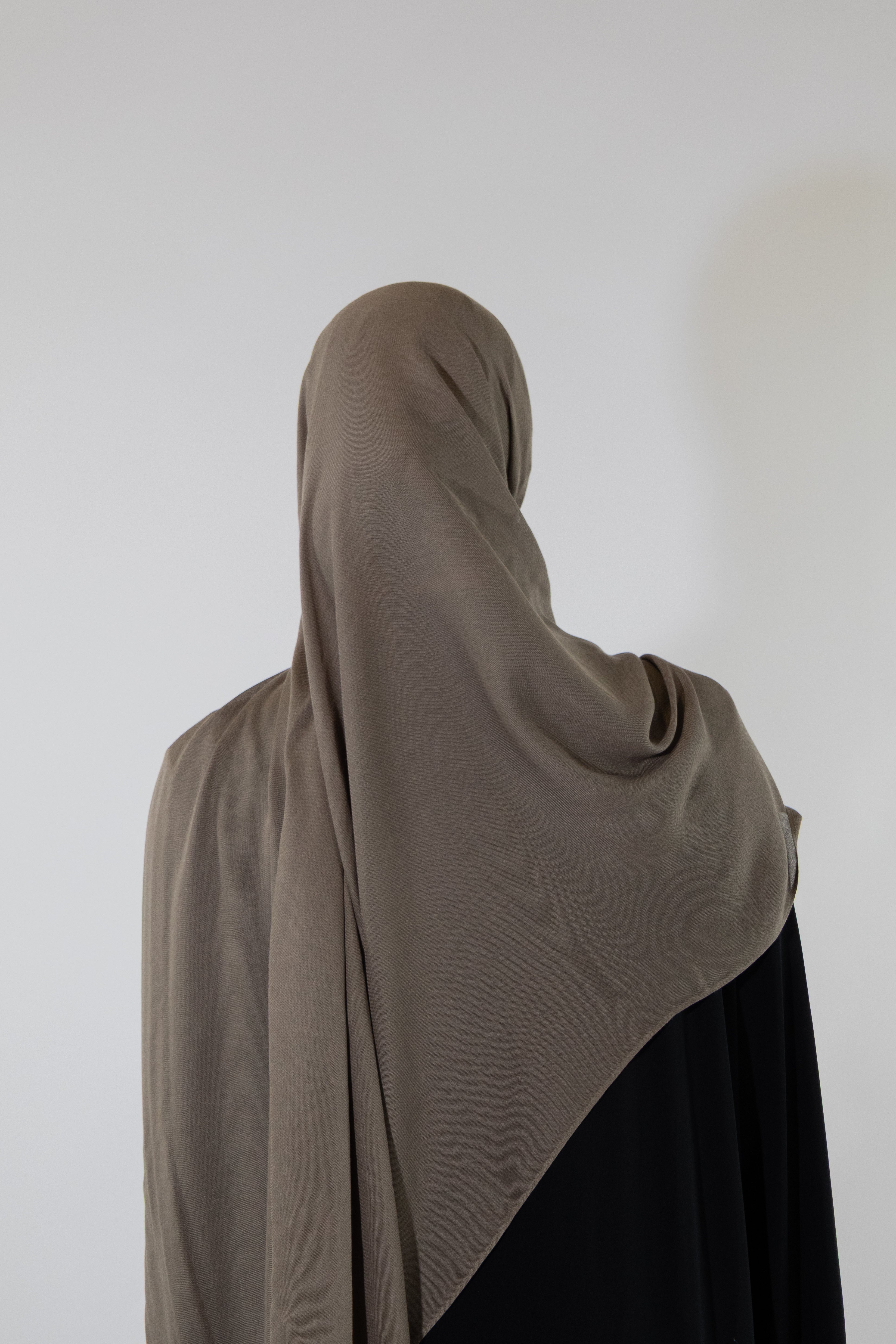 Hijab en modal - Taupe