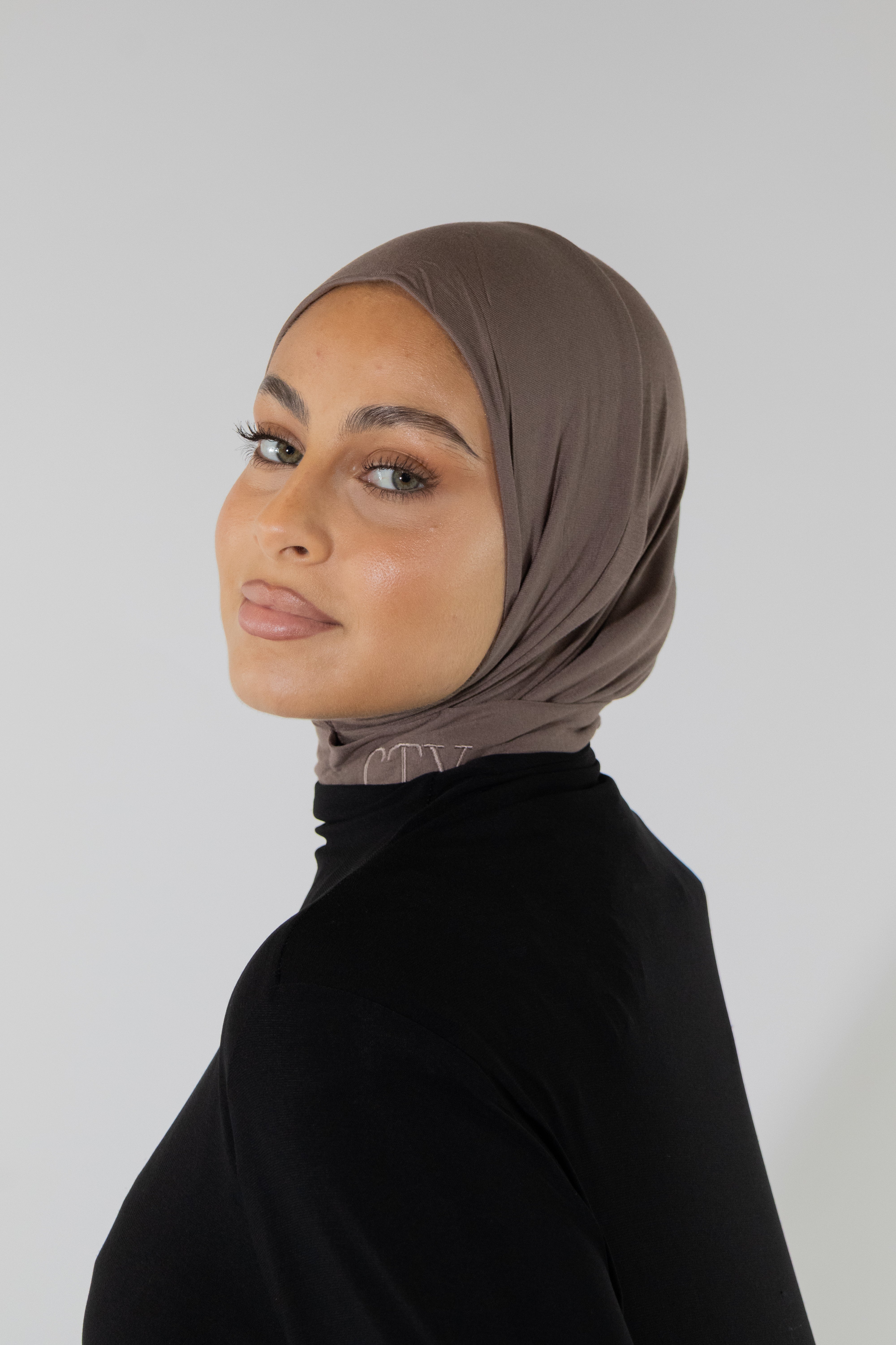 Cagoule en bamboo - Taupe