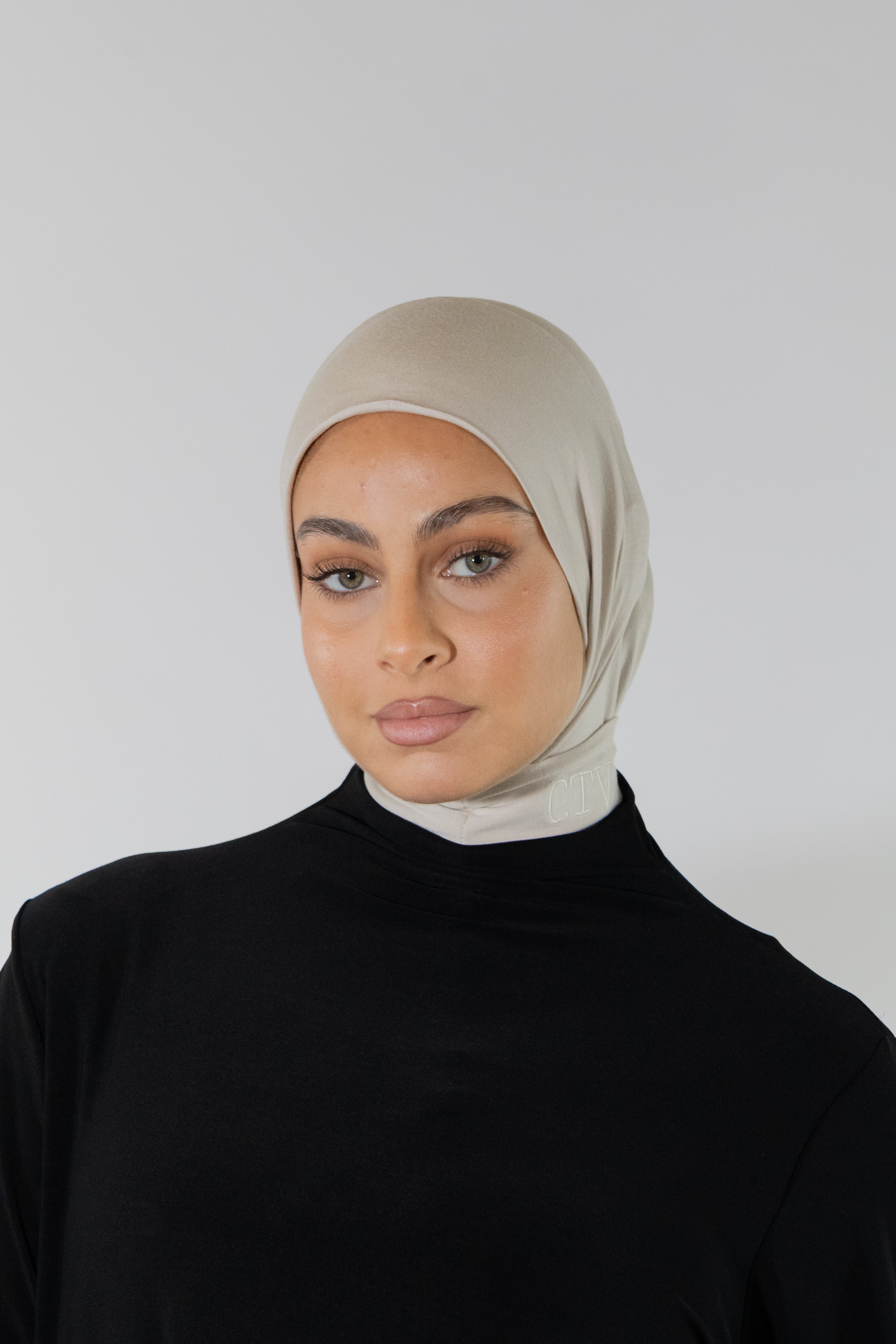 Cagoule en bamboo - Grège