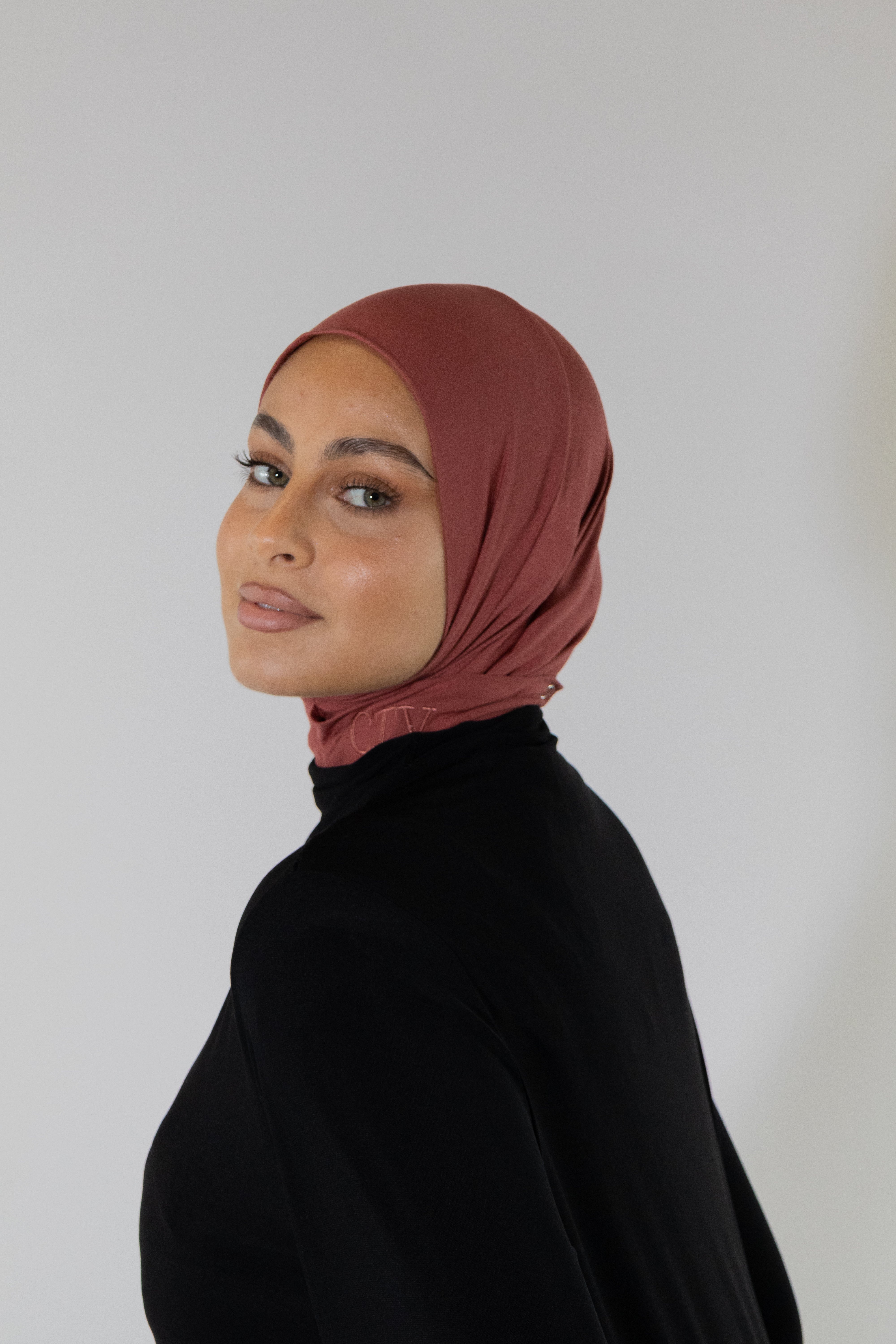 Cagoule en bamboo - Terracotta