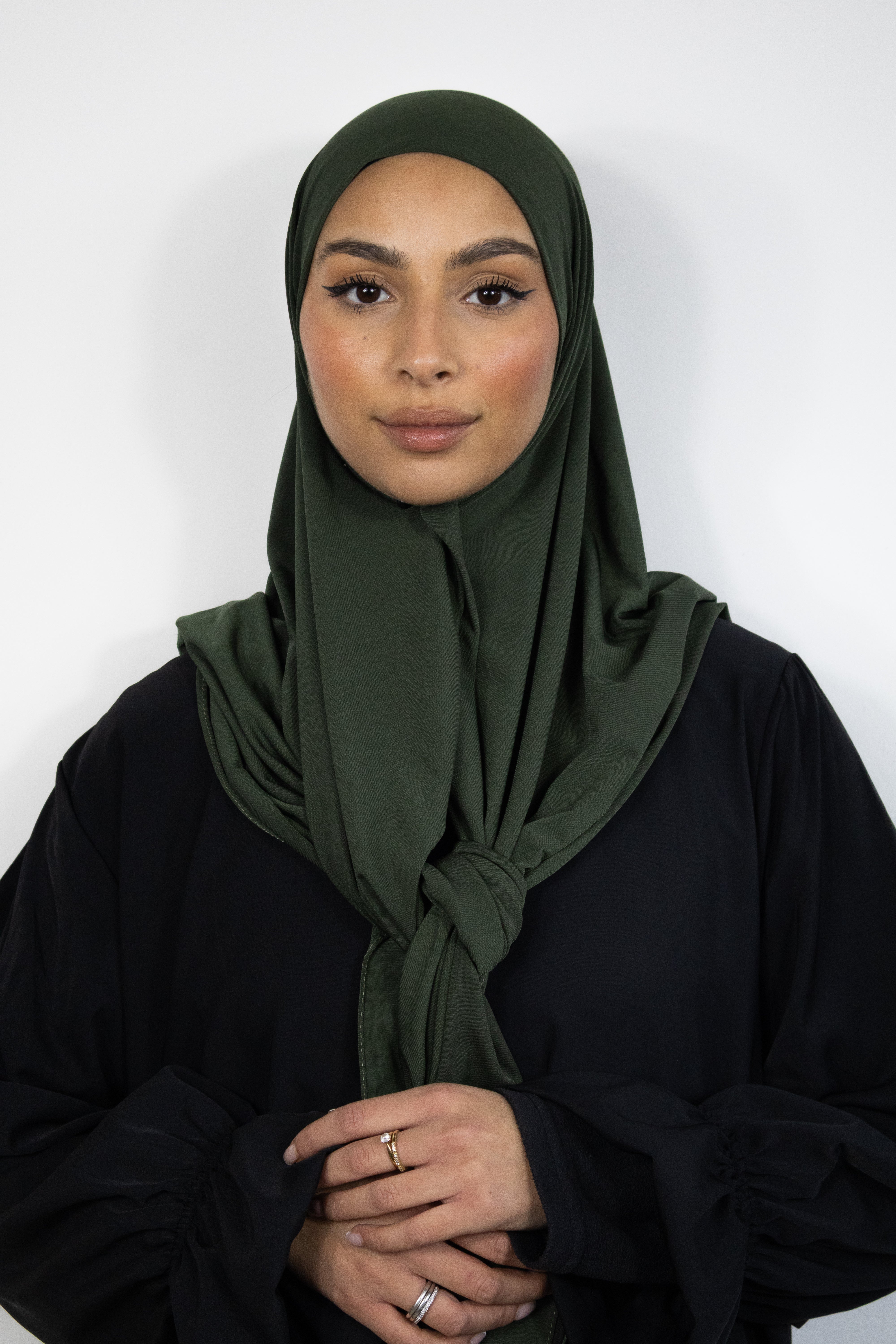 Hijab jersey premium 120x120cm - Army