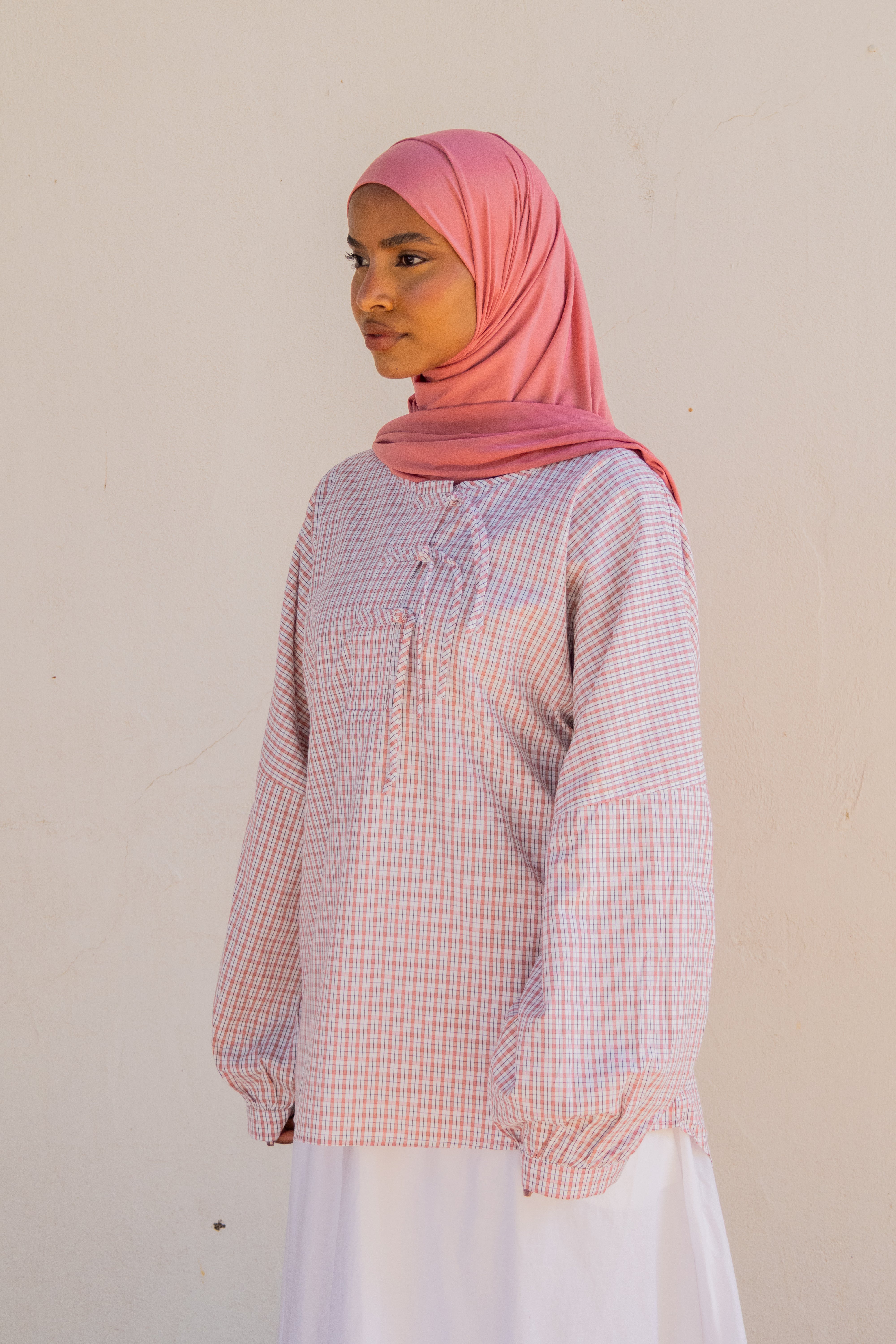 Haut vichy - Rose