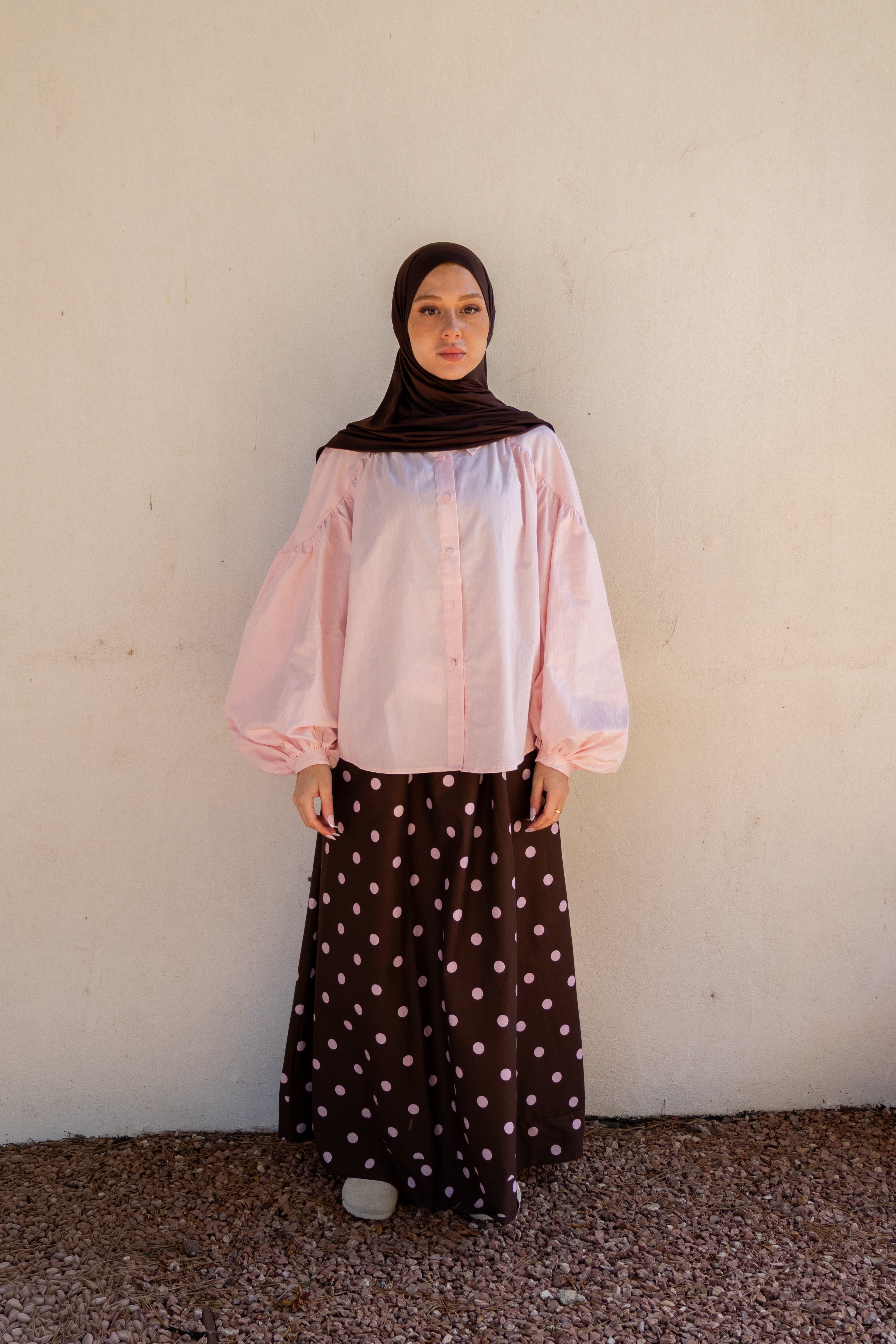 Chemise bonbon - Rose