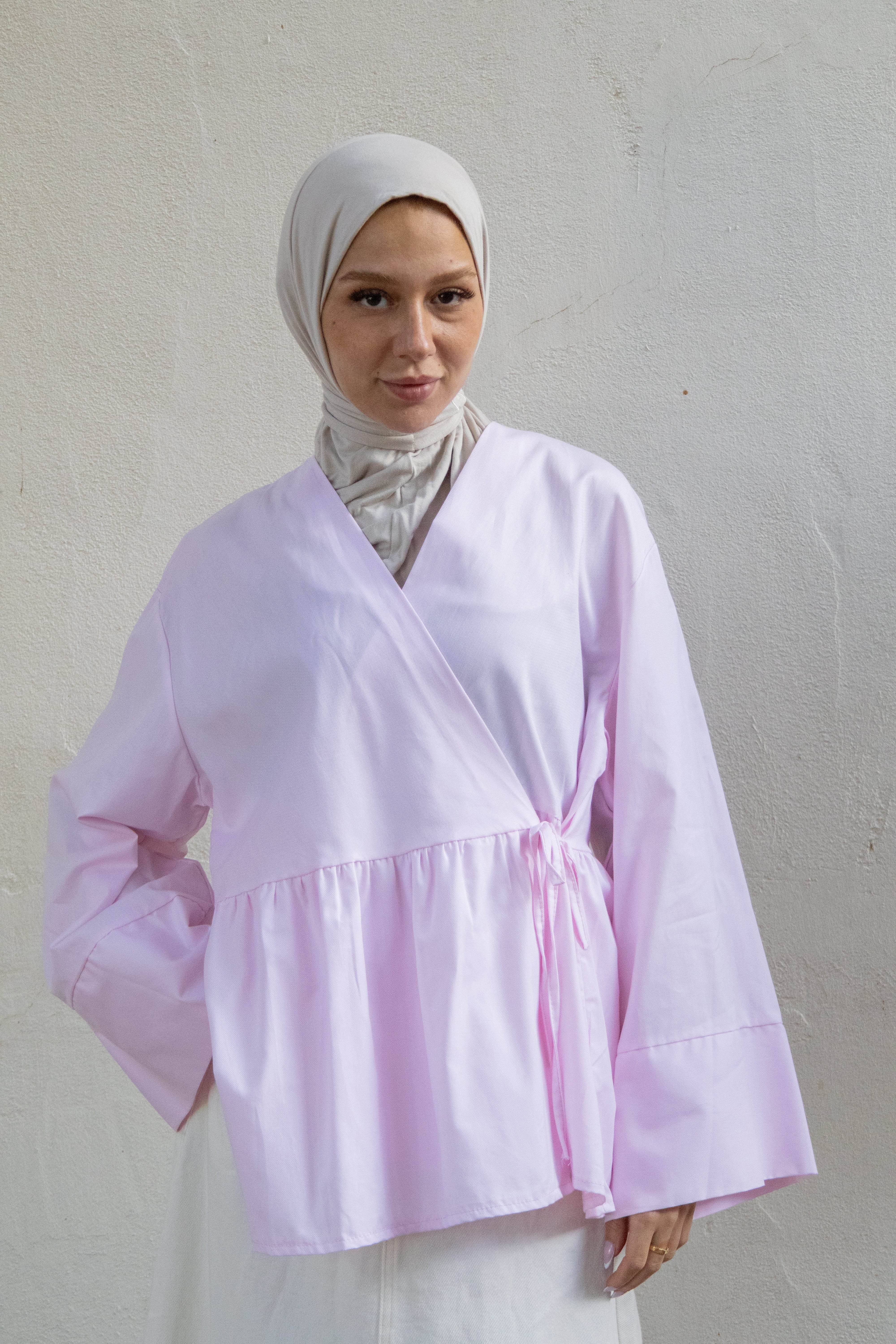 Haut à nouer - Rose