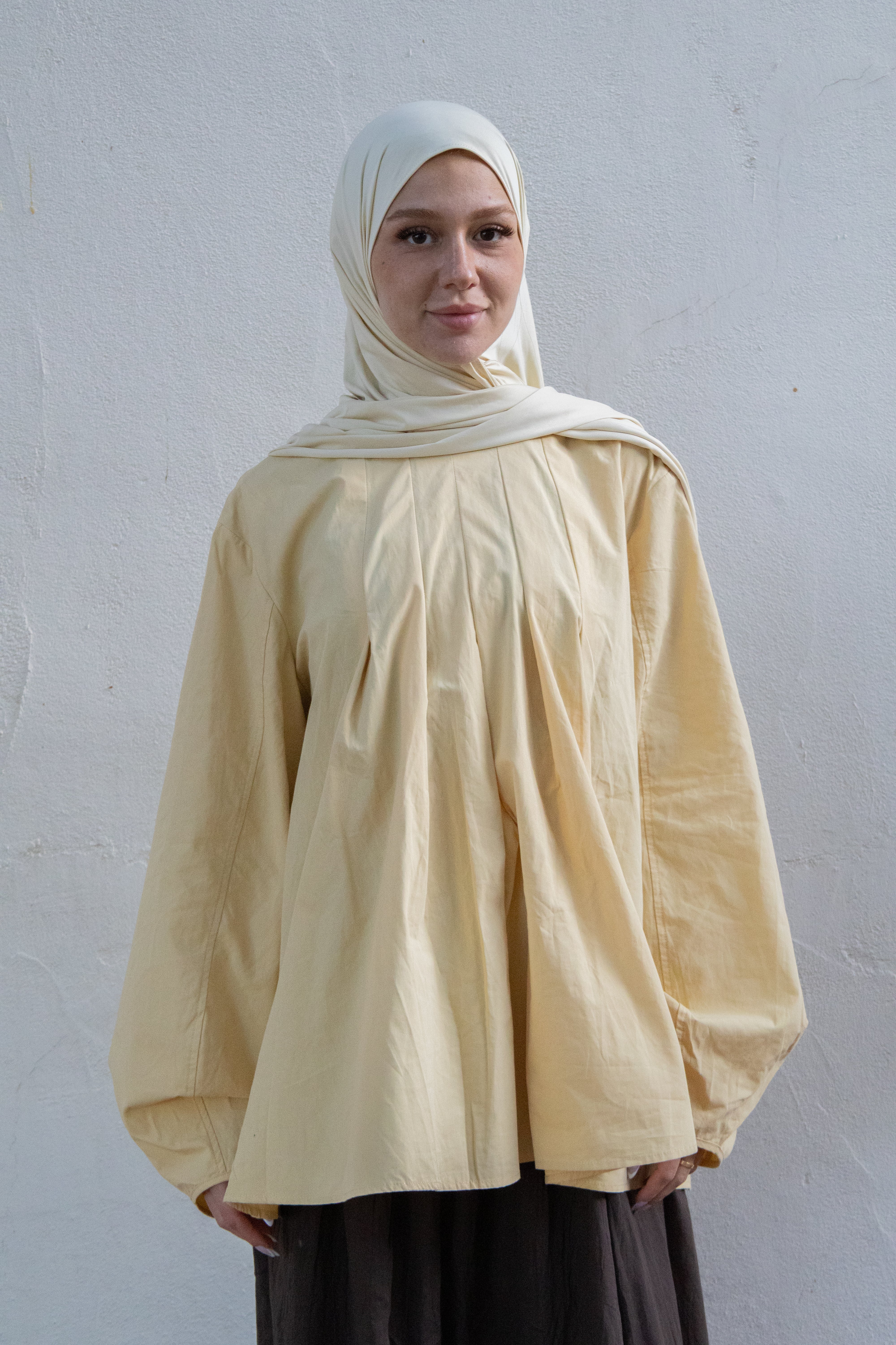 Blouse volumineuse - Beurre