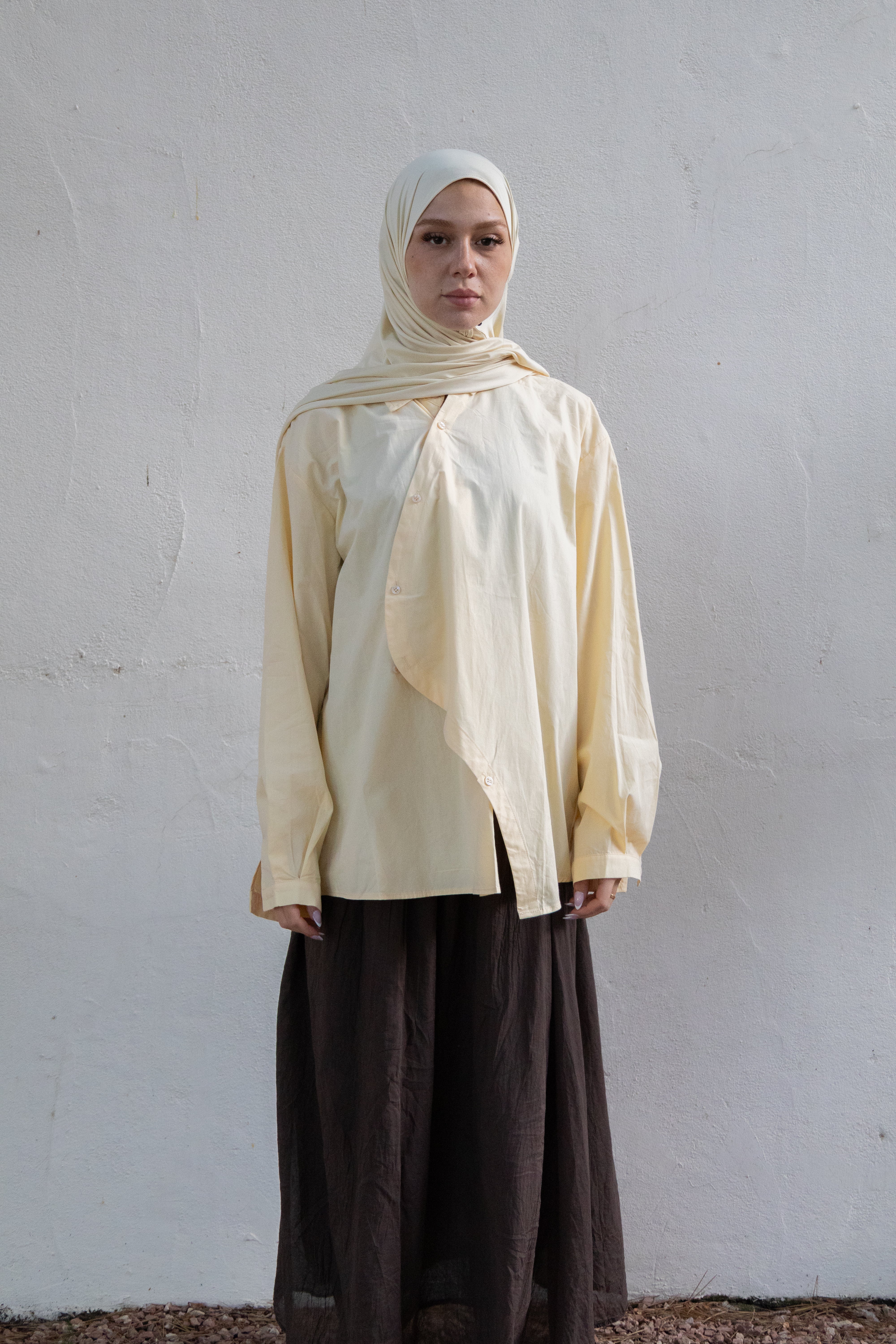 Chemise asymétrique - Beurre