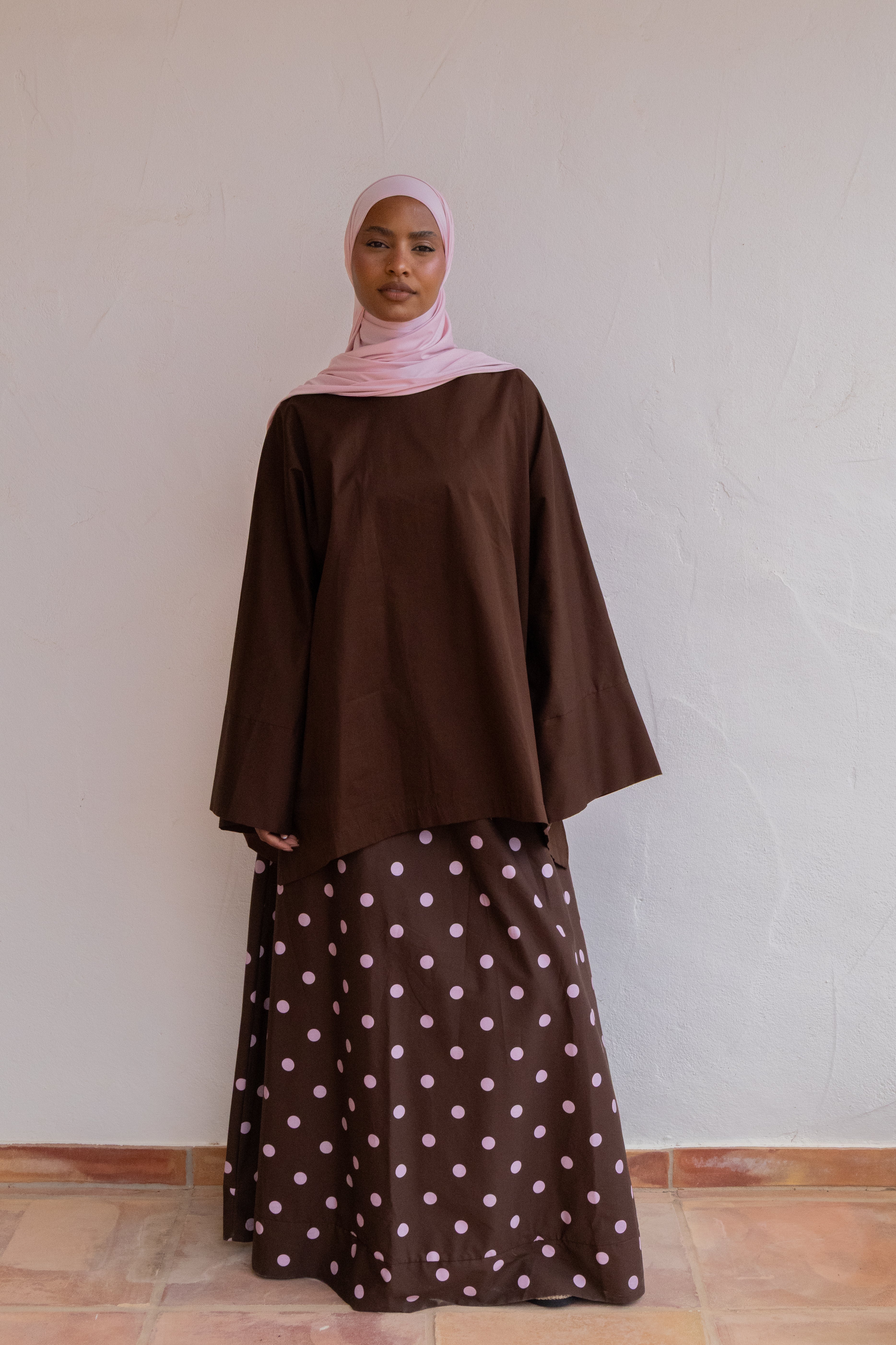 Haut NARA coton - Marron