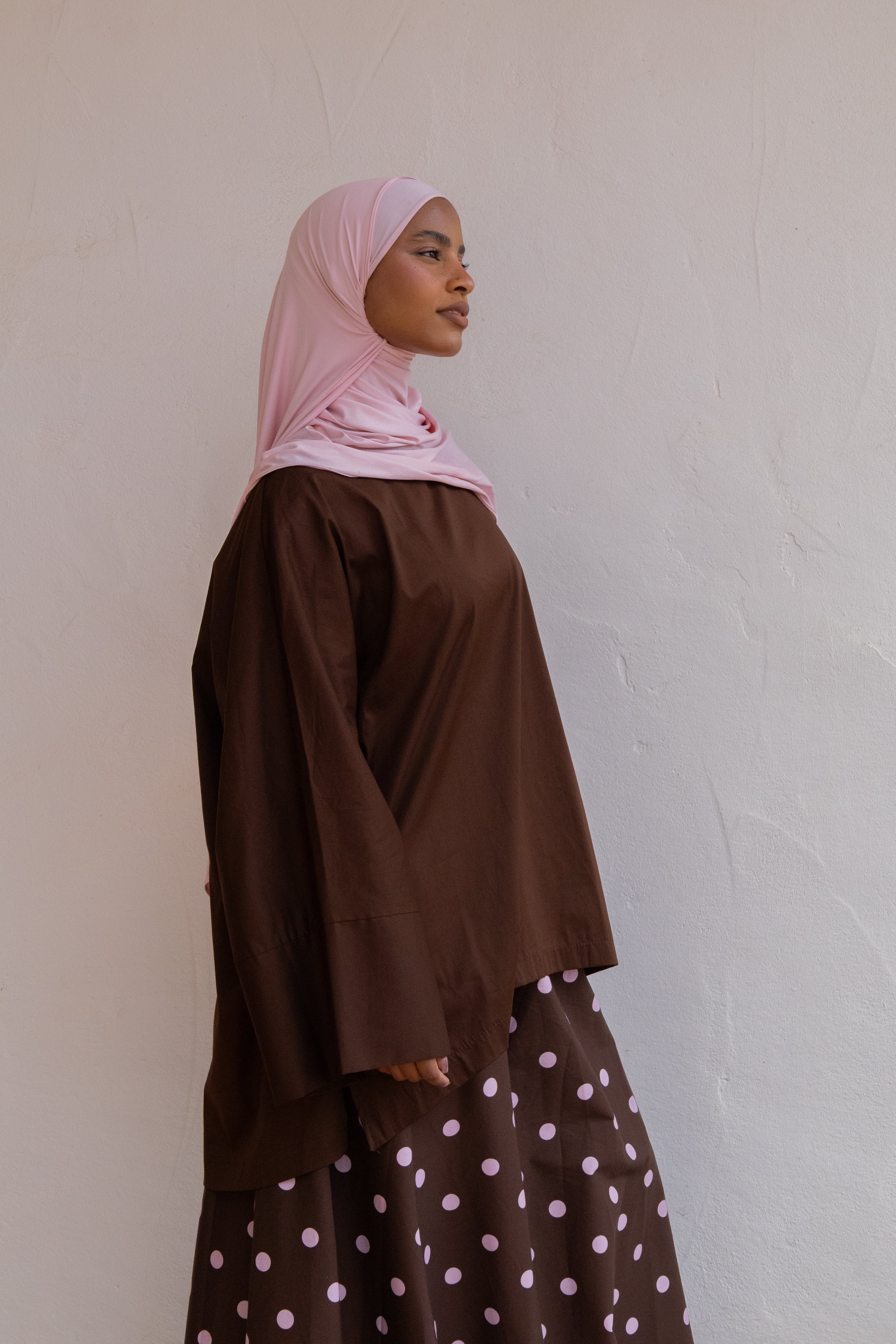 Haut NARA coton - Marron