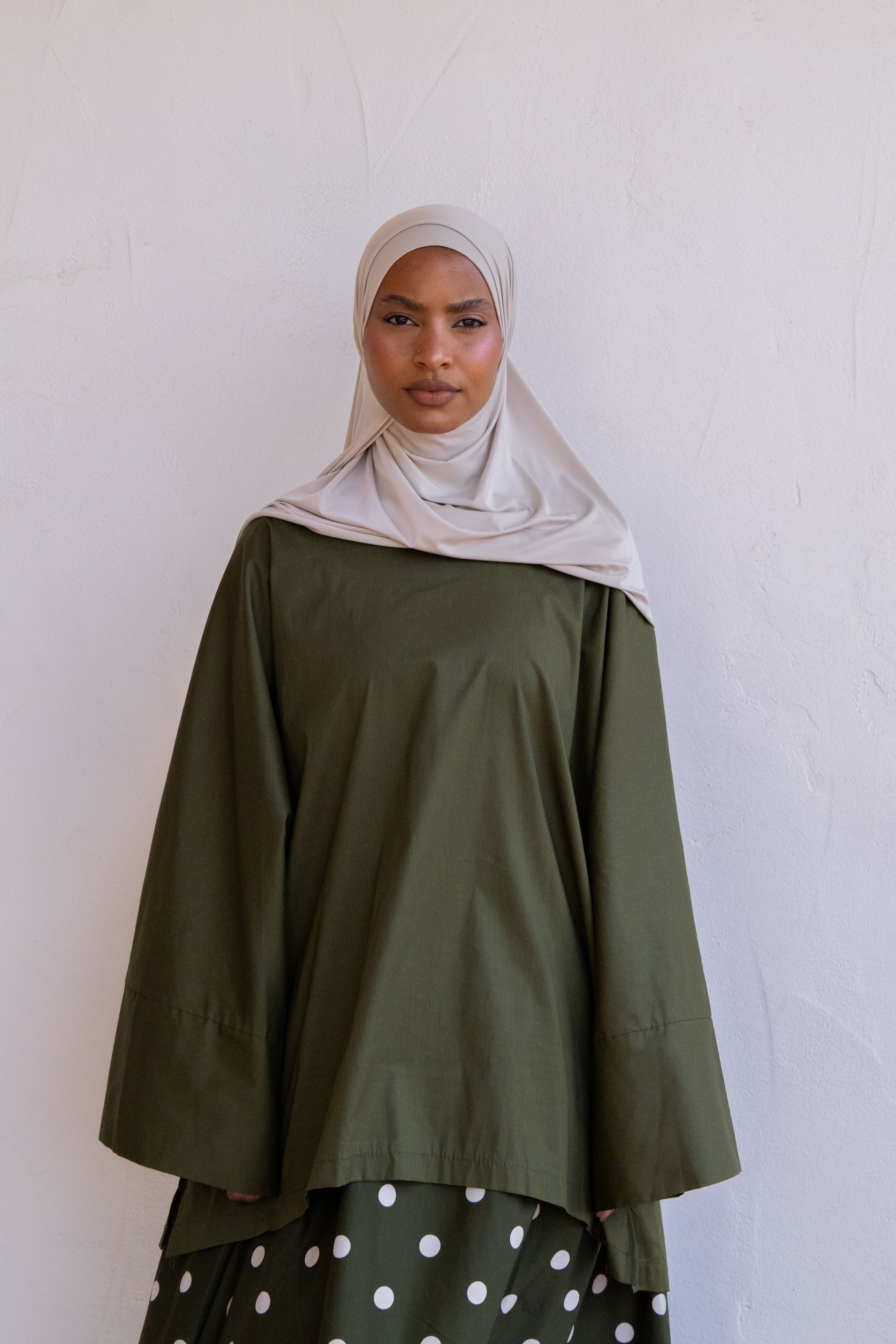 Haut NARA coton - Kaki