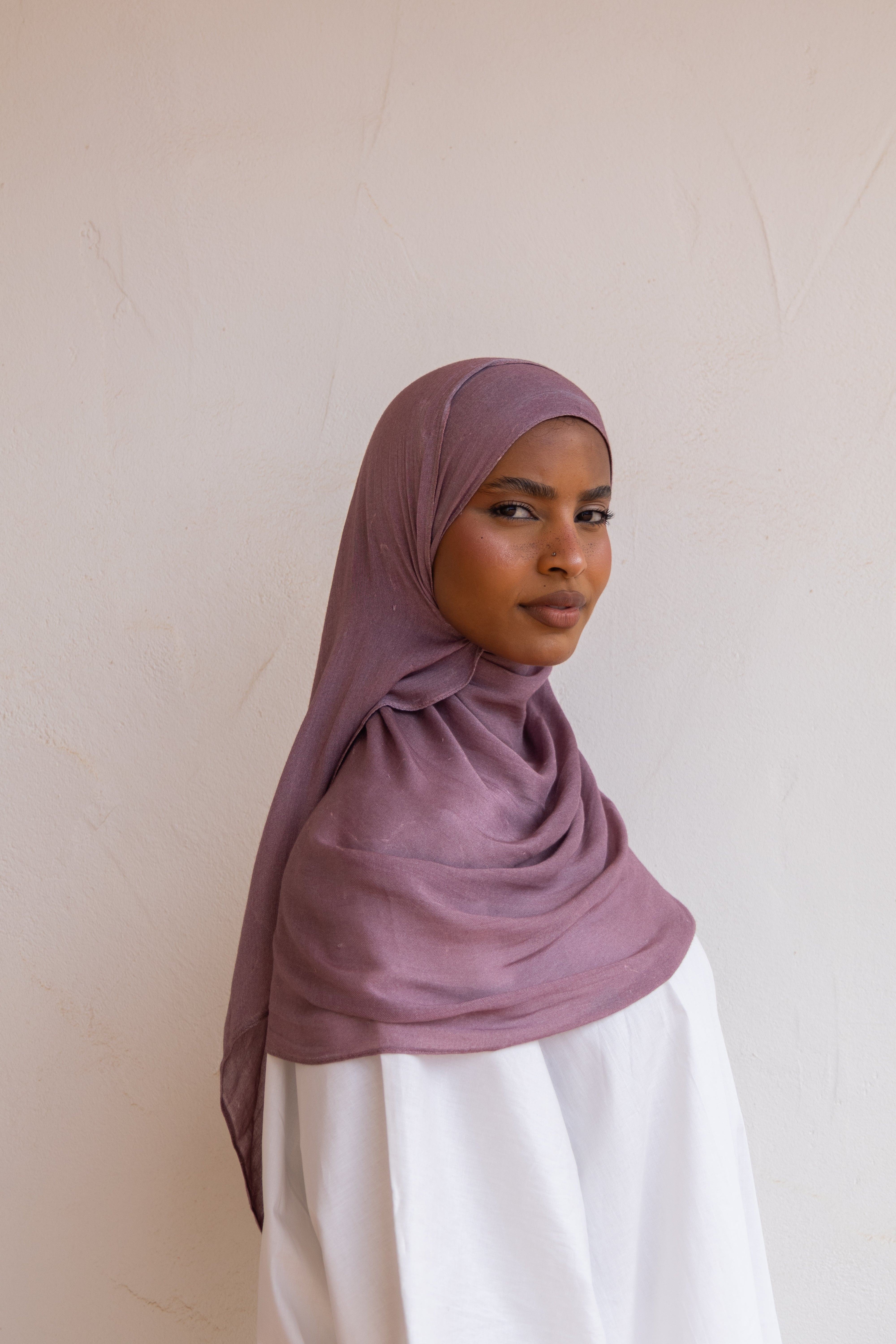 Hijab modal imprimé - Dust