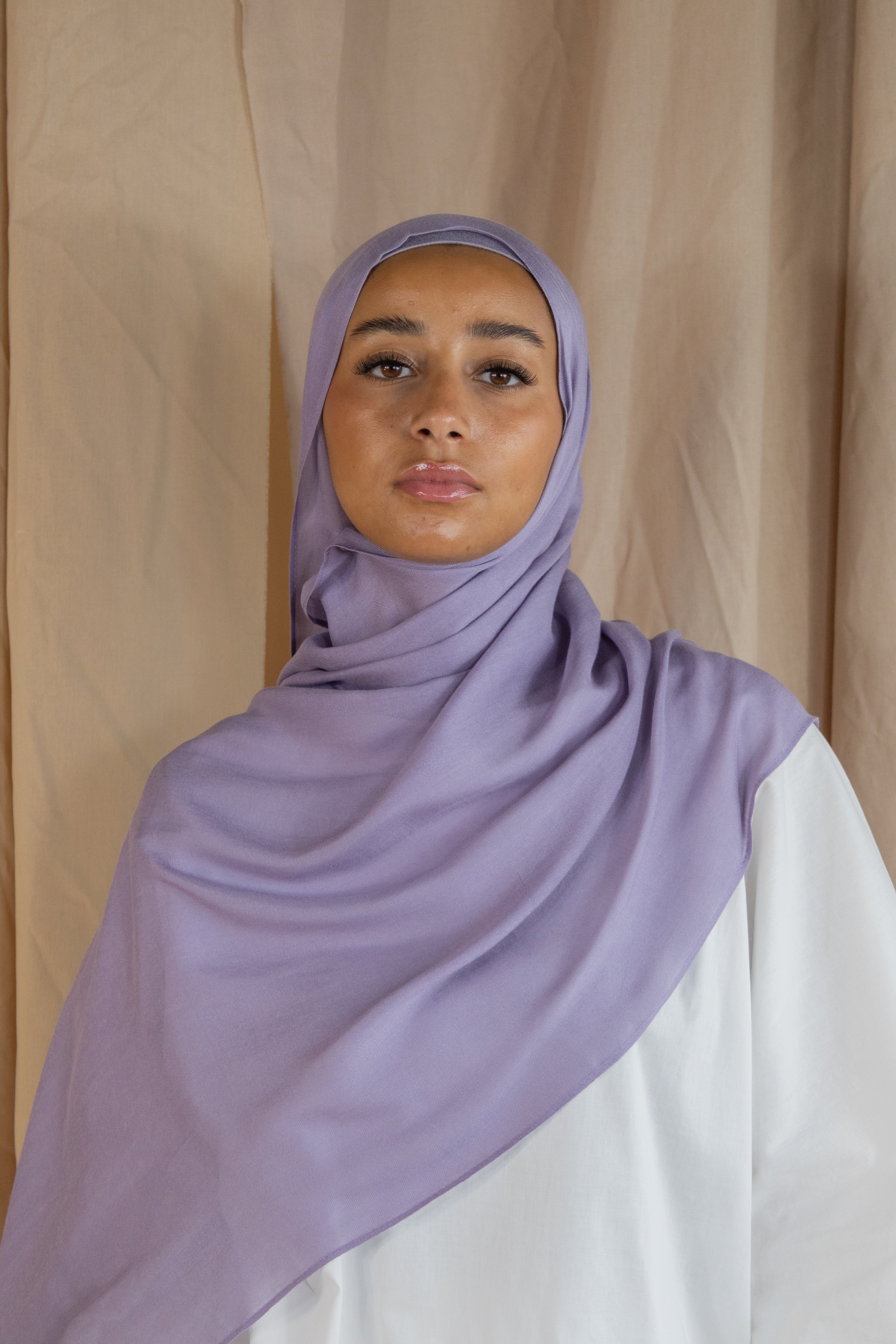 Hijab en modal - Lila
