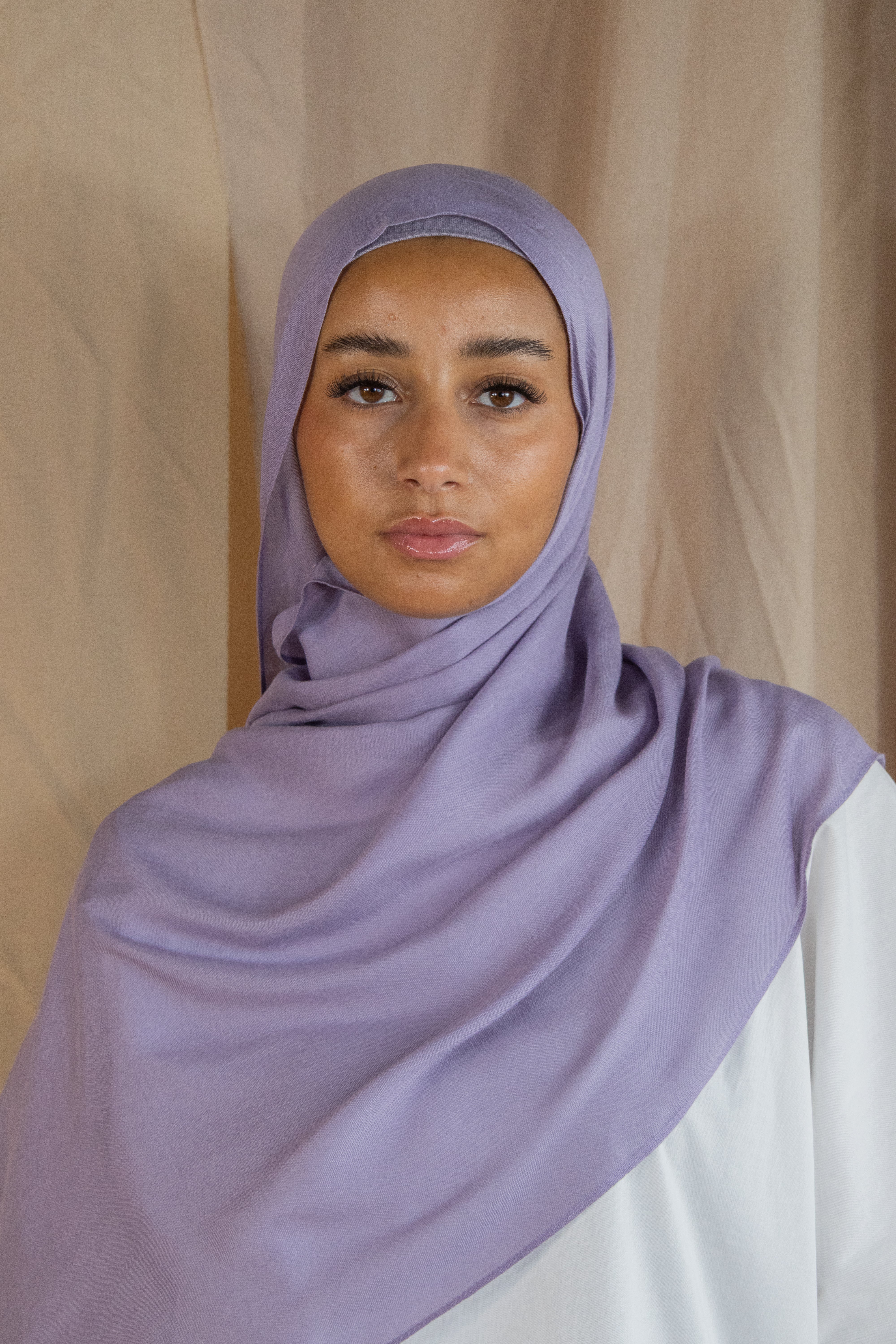 Hijab en modal - Lila
