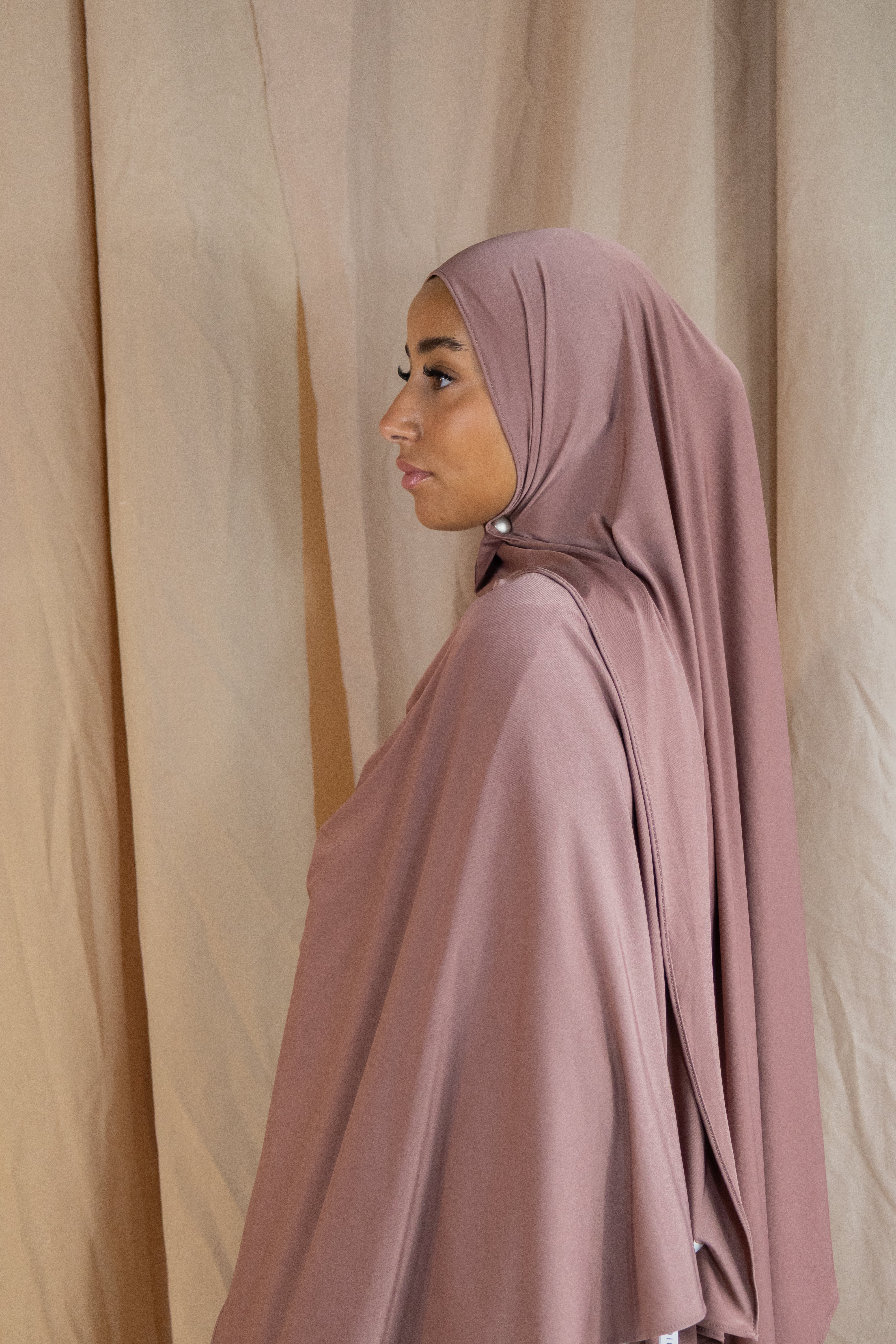 Hijab en jersey fluide - Grappe