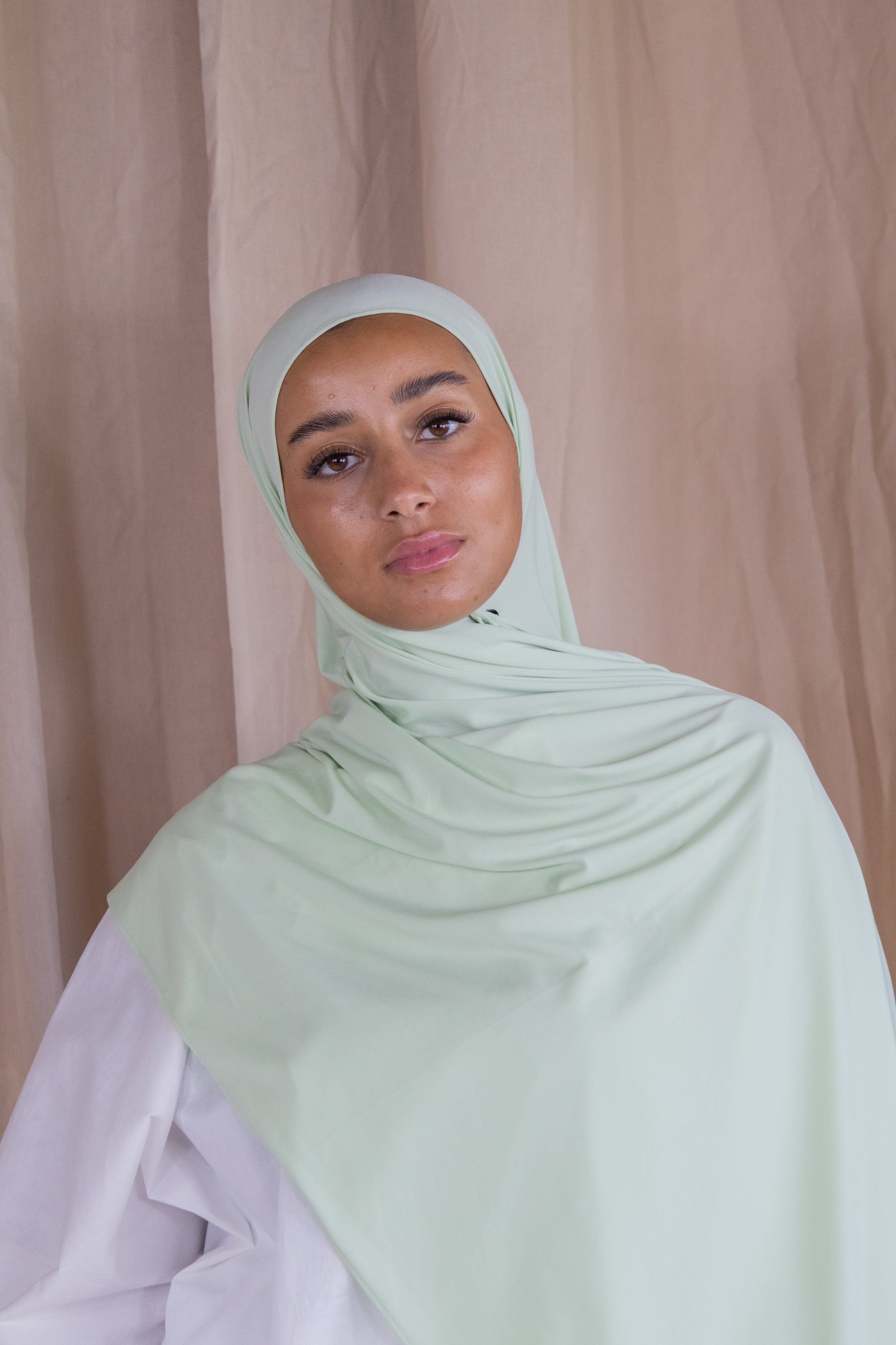 Premium Jersey Hijab - Graphite