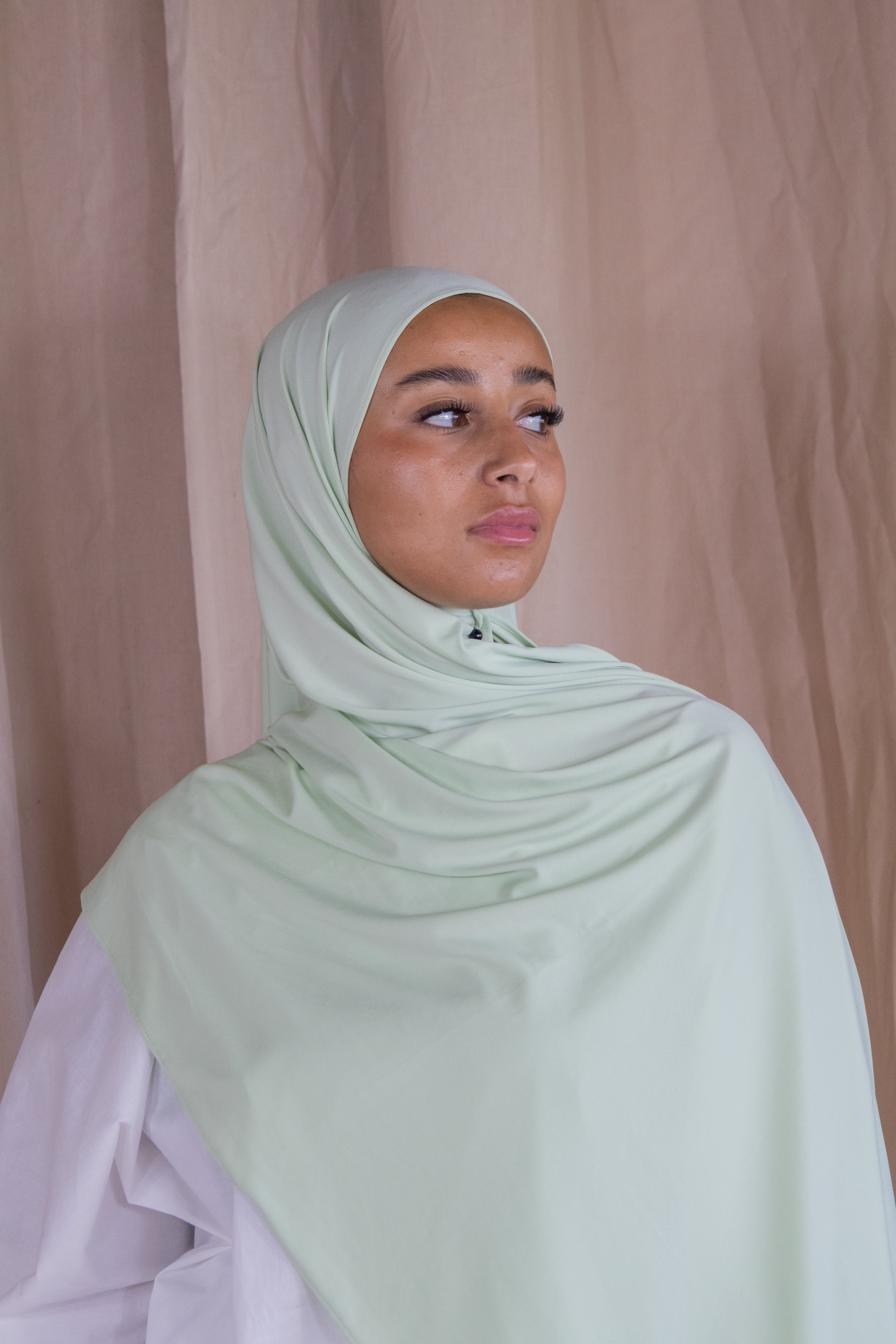 Premium Jersey Hijab - Graphite
