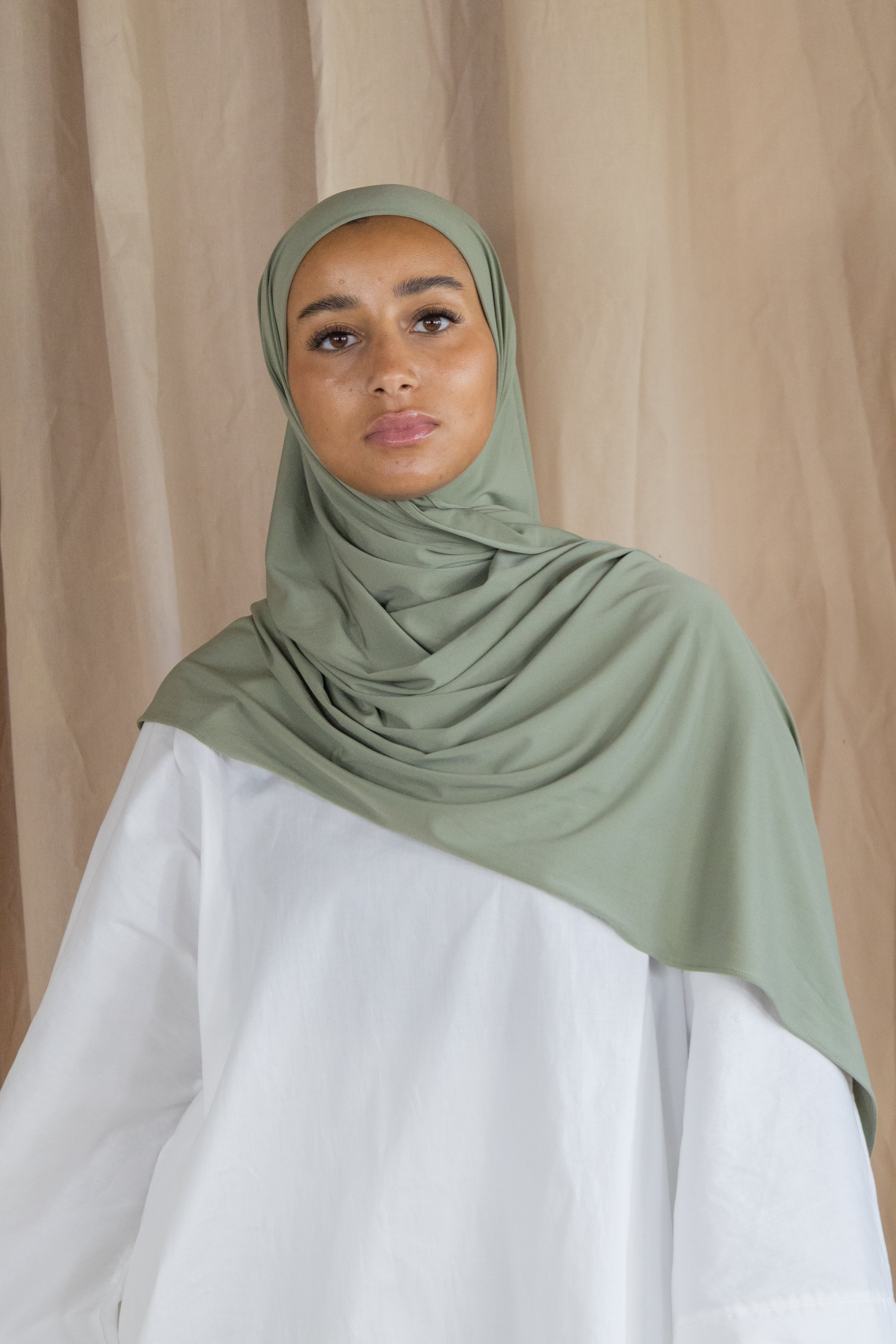 Premium Jersey Hijab - Graphite