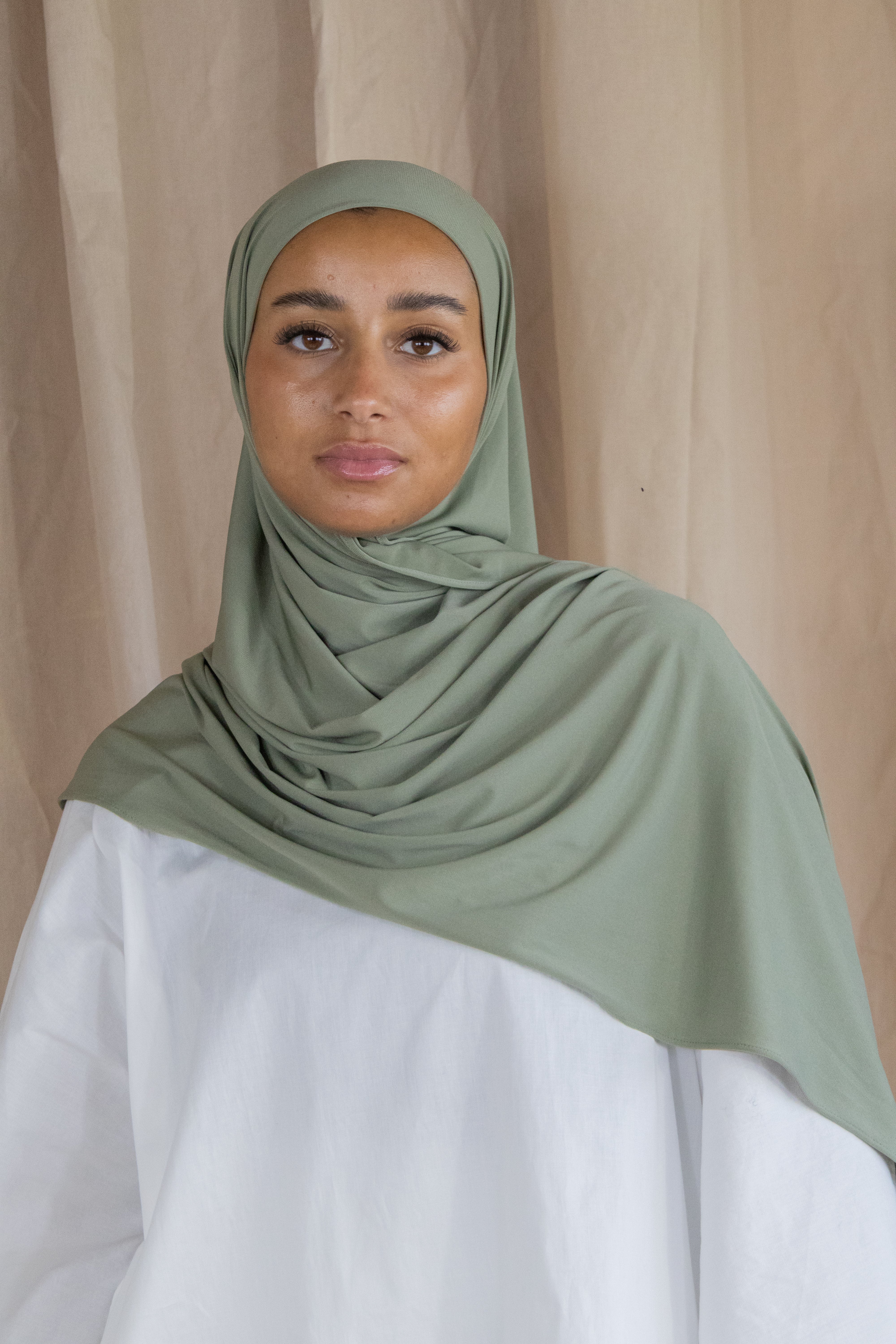 Premium Jersey Hijab - Graphite