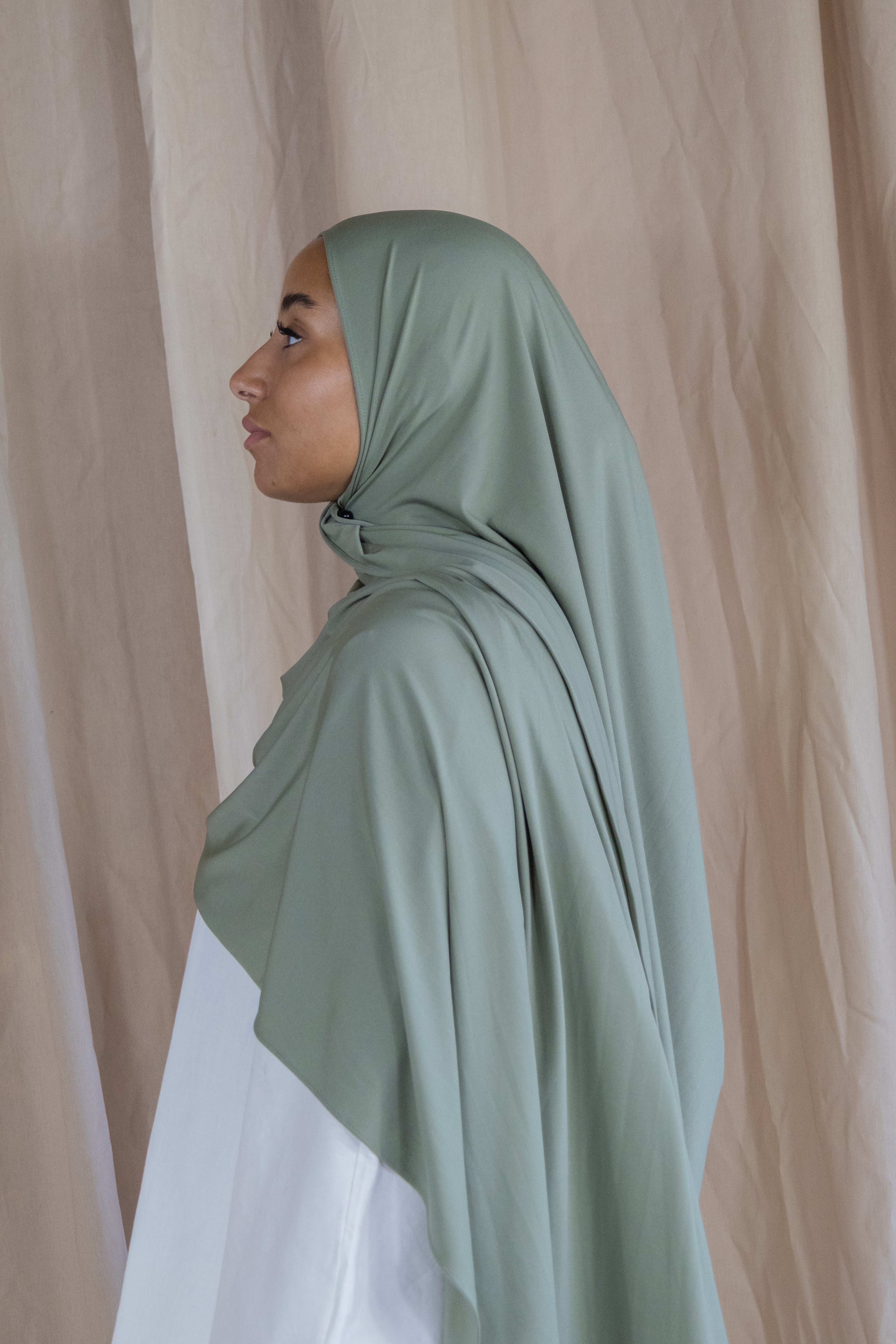 Premium Jersey Hijab - Graphite