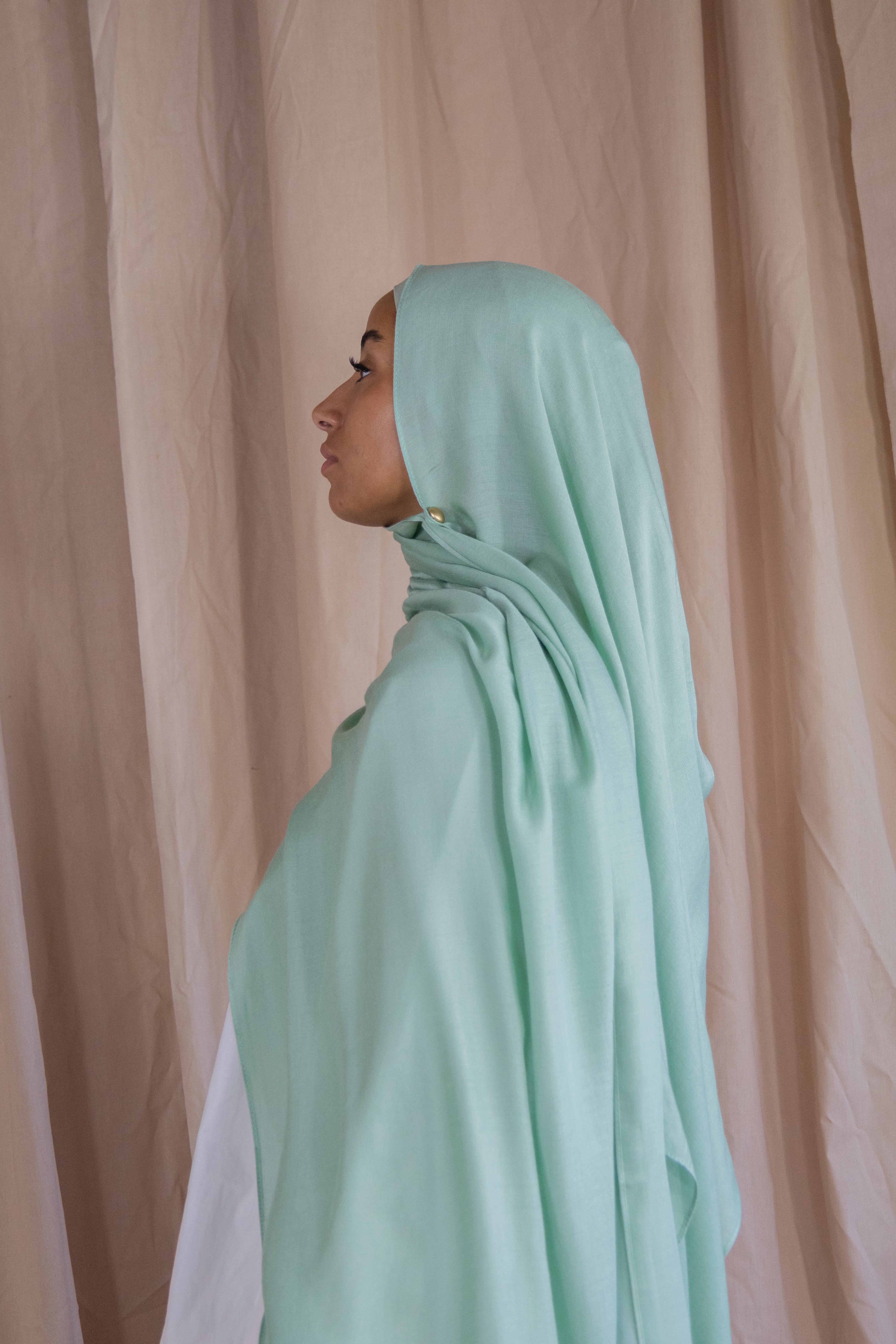 Hijab en modal - Sage