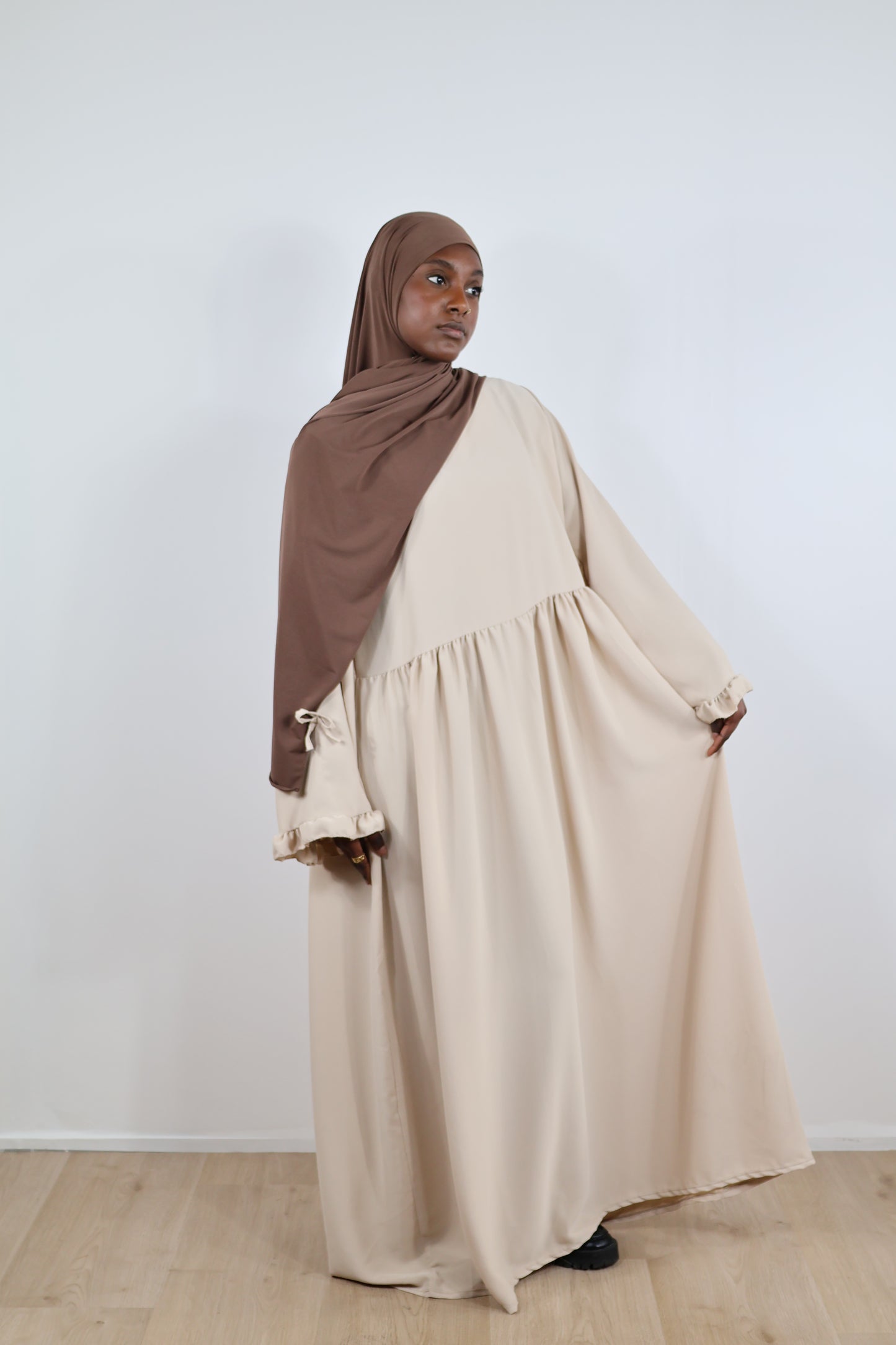 Abaya flare - Beige