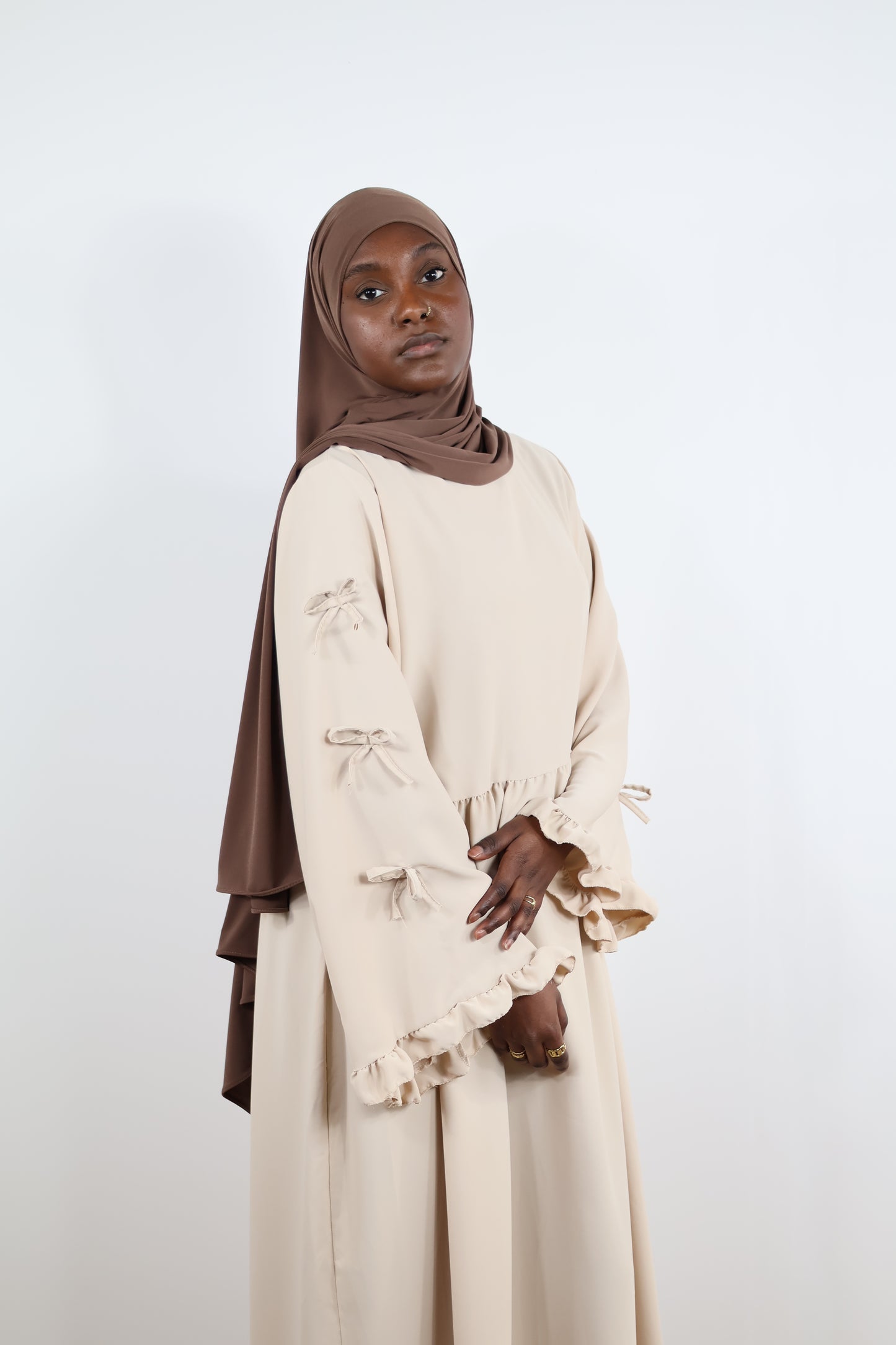 Abaya flare - Beige