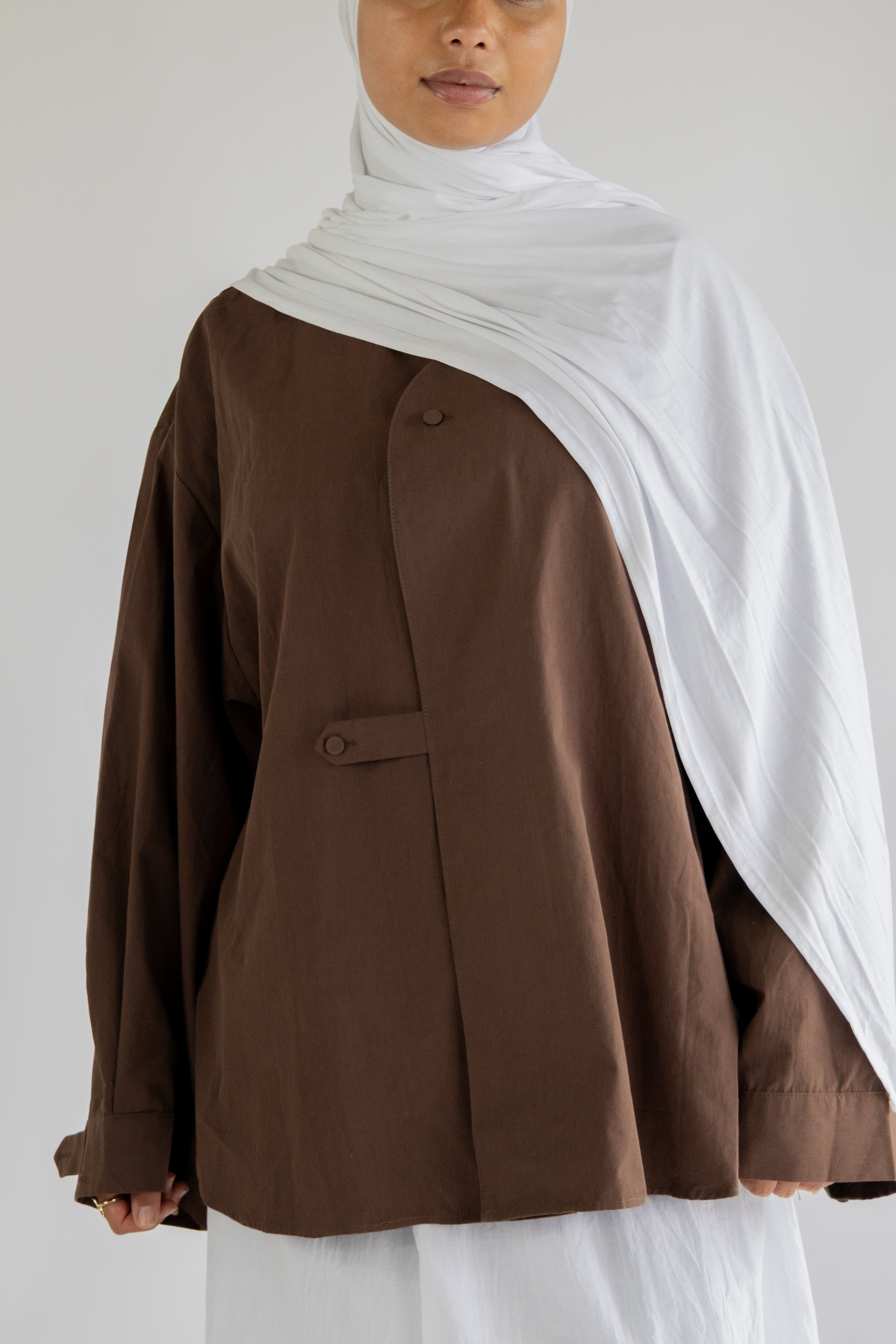 Chemise a poches - Marron