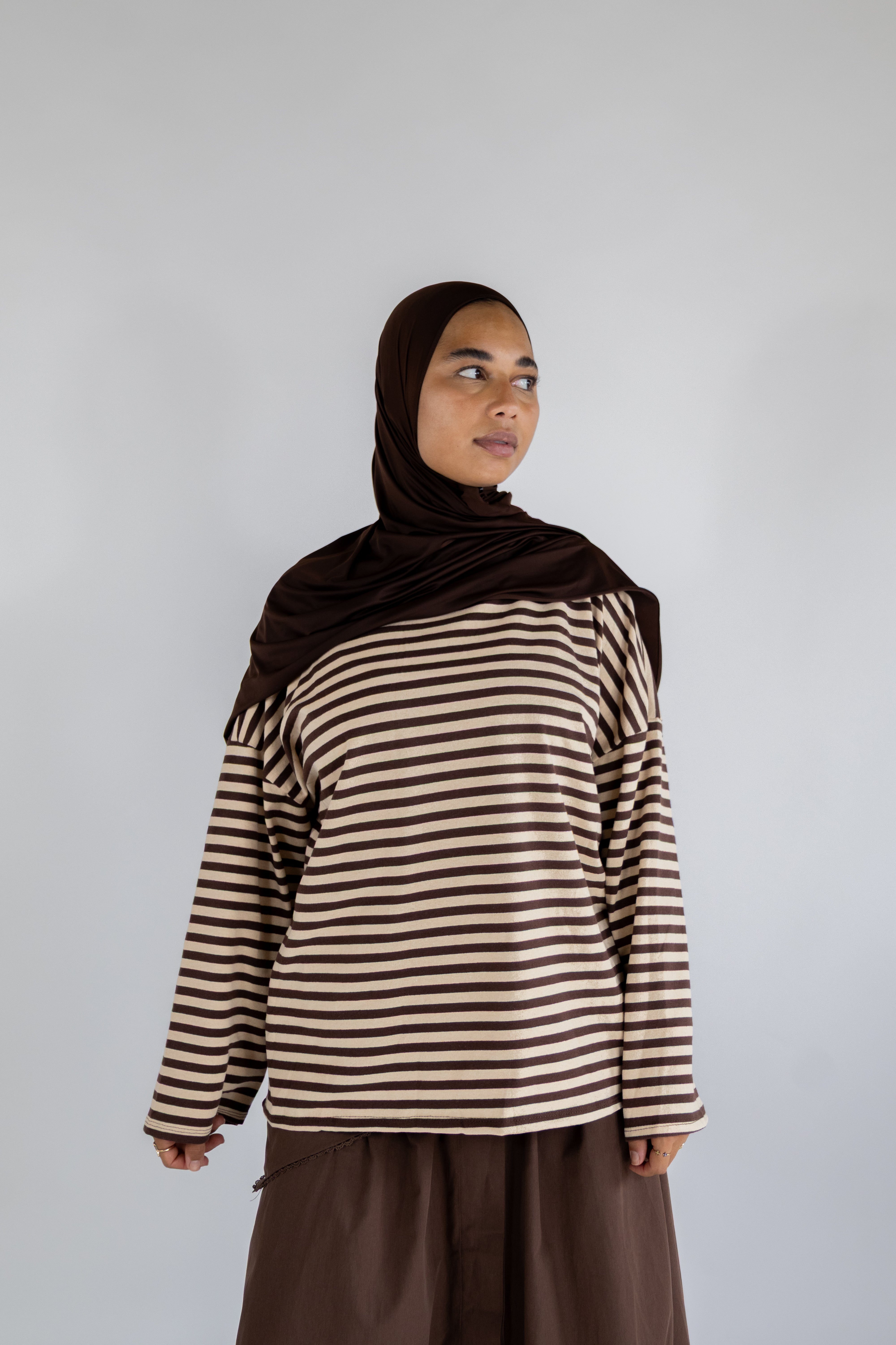 Marinière simple - Beige