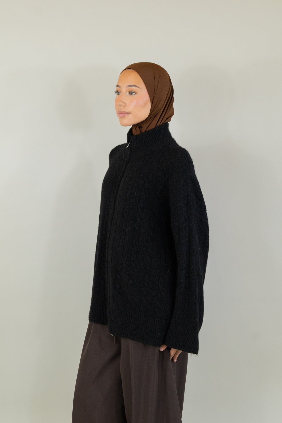 Gilet en maille - Noir