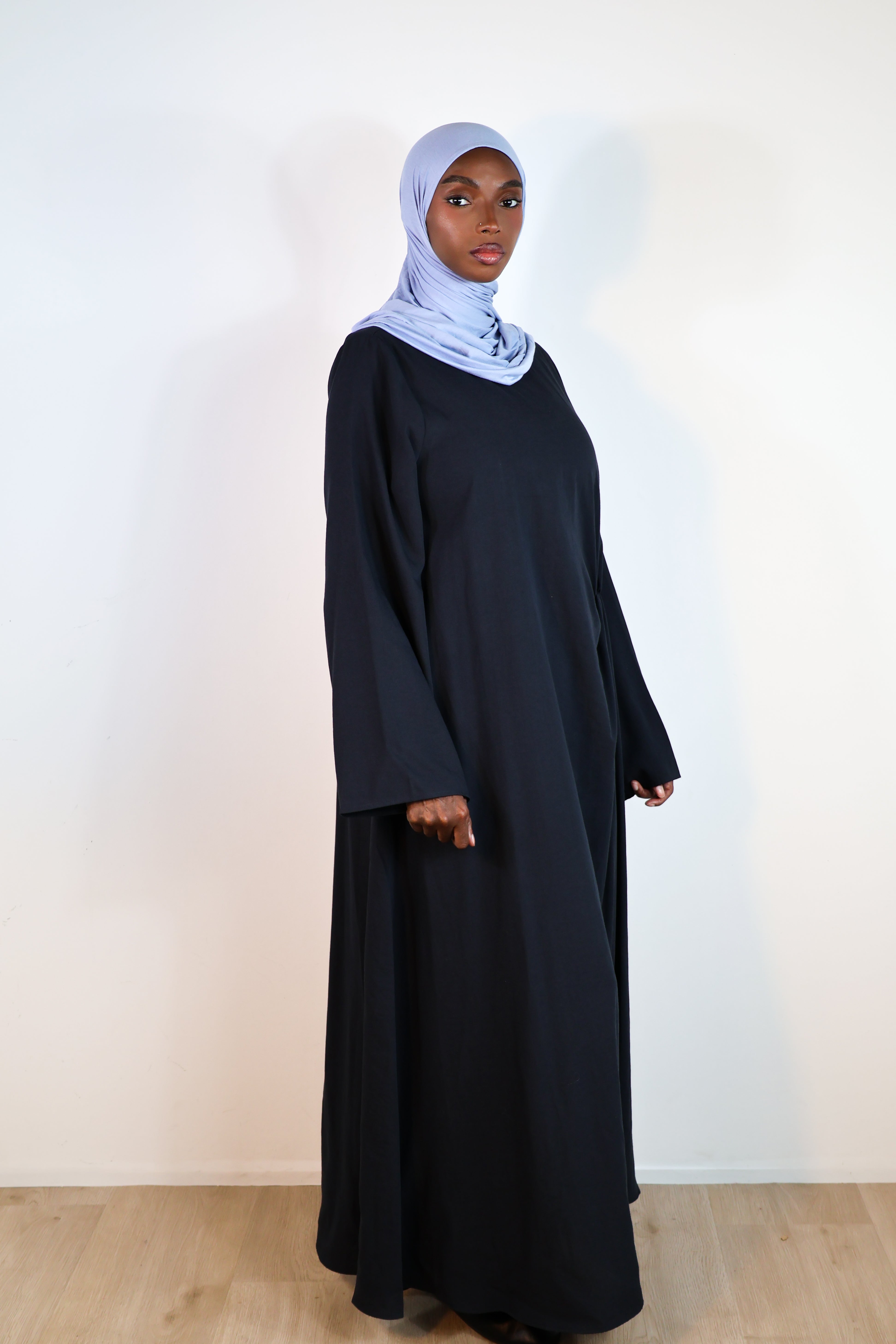 Robe ajustée - Bleu nuit