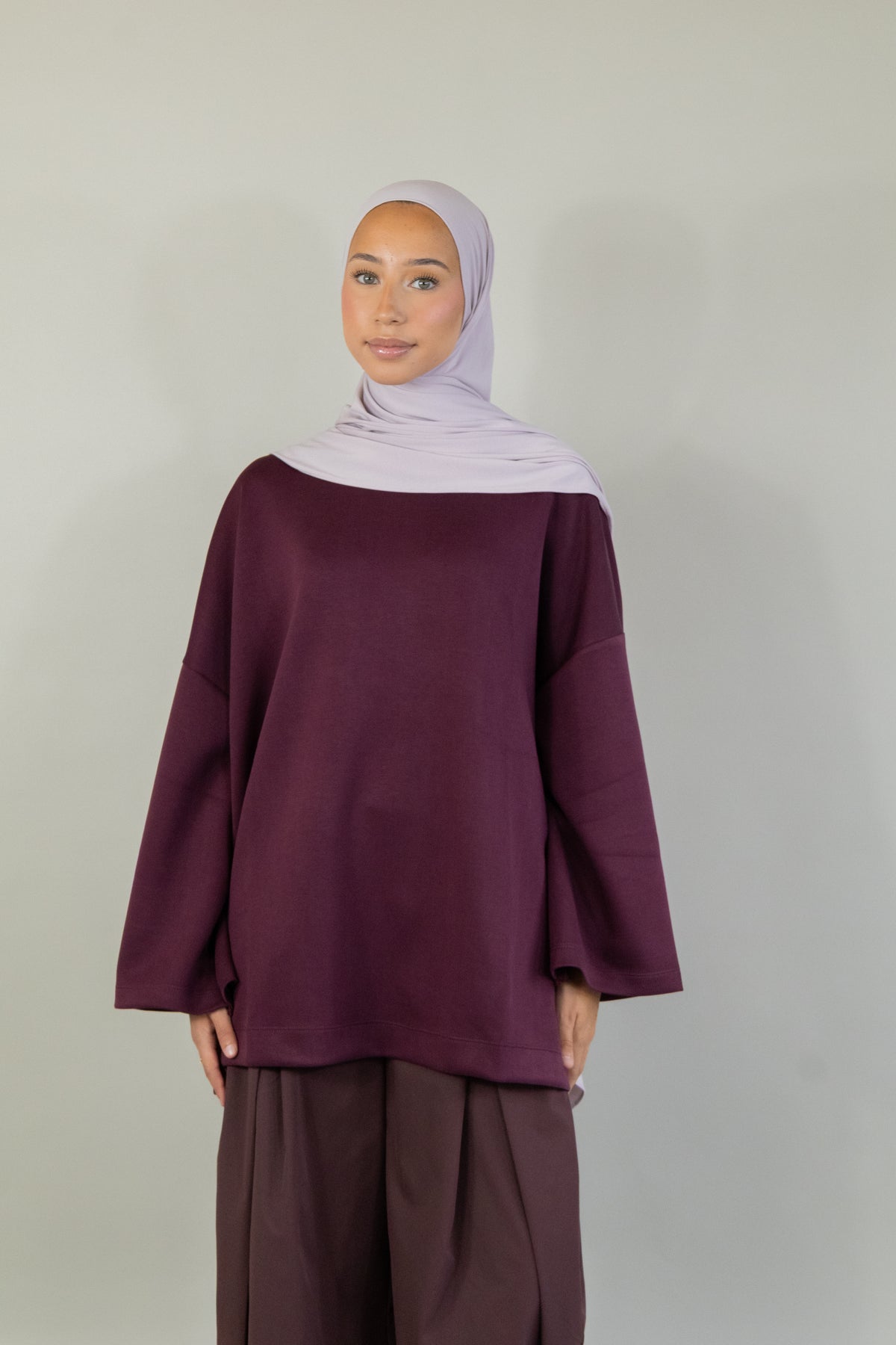 T- shirt modal - Prune