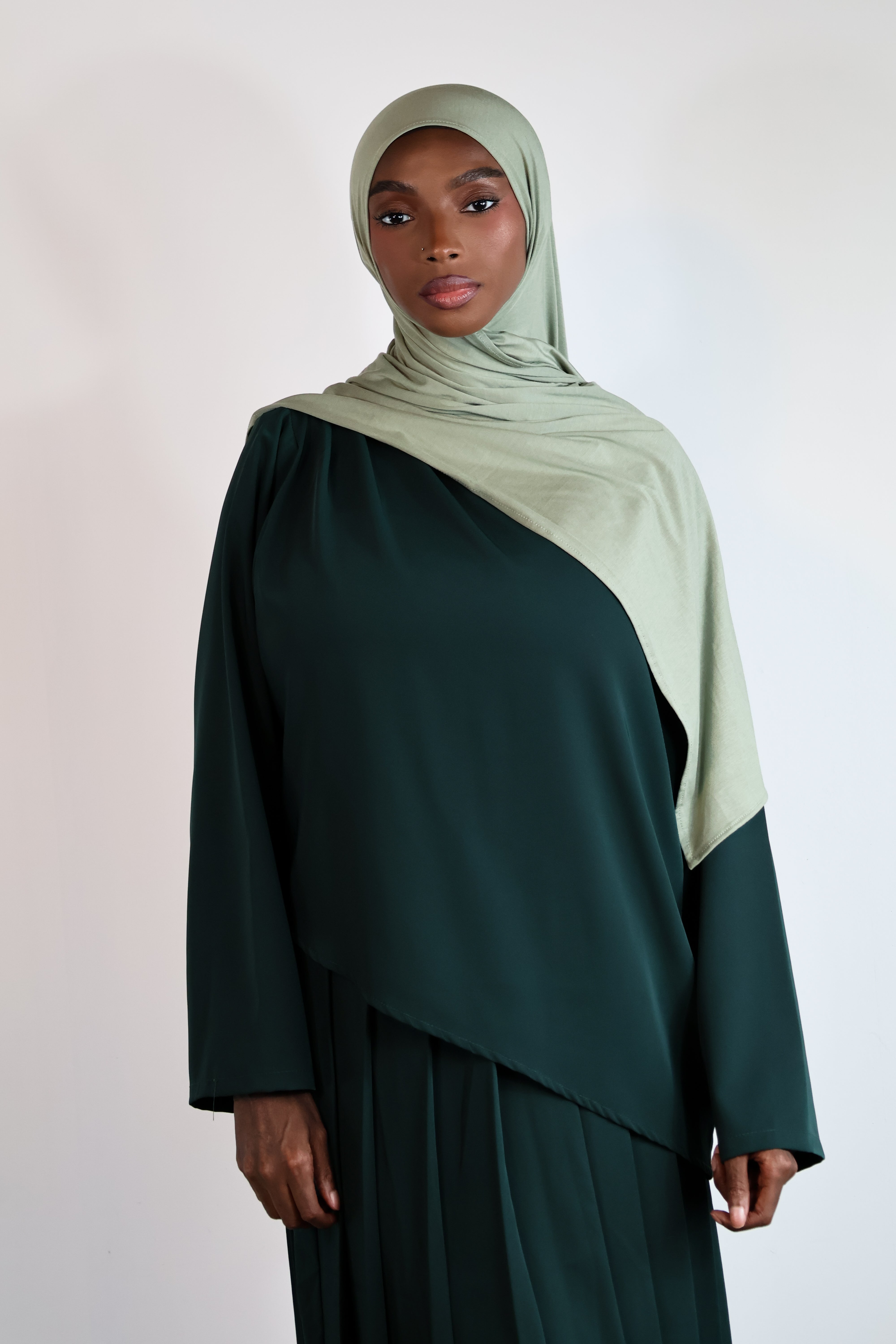 Haut court asymétrique - Emeraude