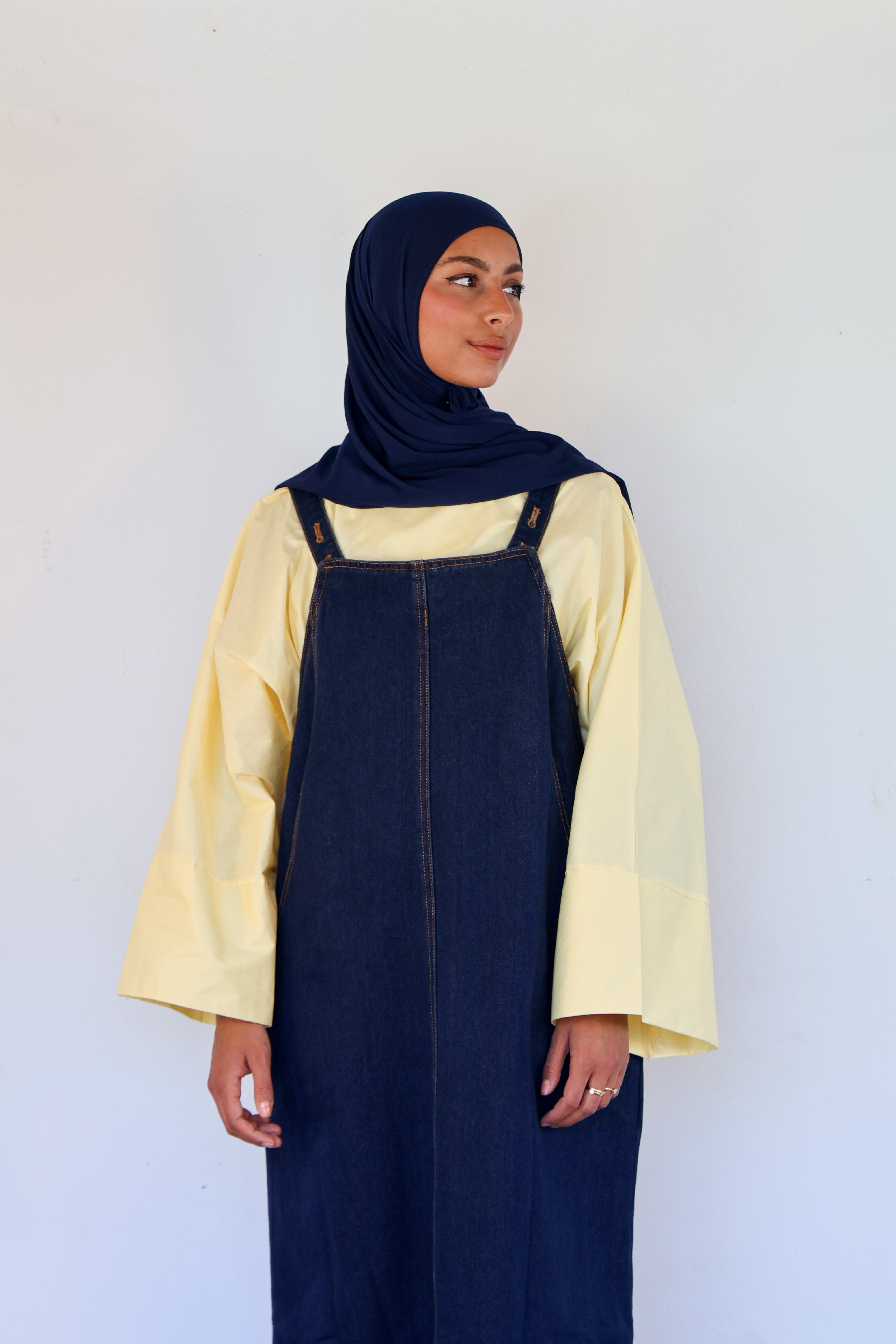 Salopette en jean - Brut